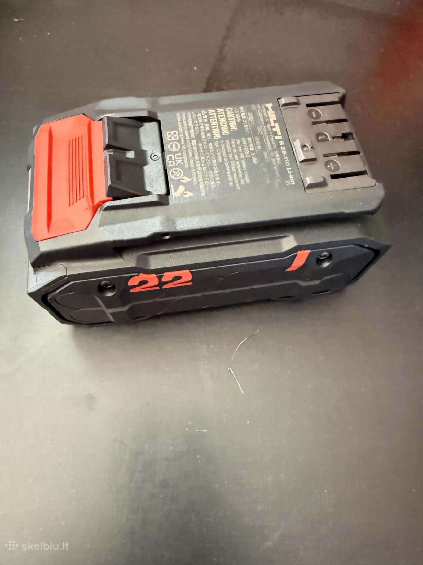 Hilti Nuron baterijos 5,2ah