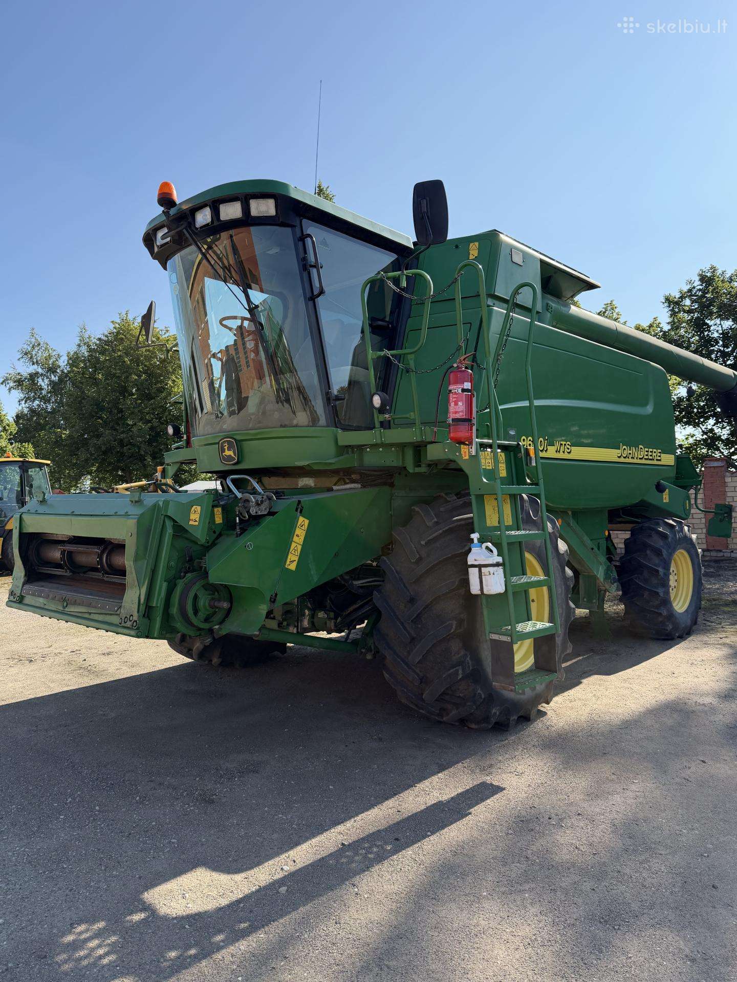 Parduodamas javų kombainas John Deer 9640 wts i