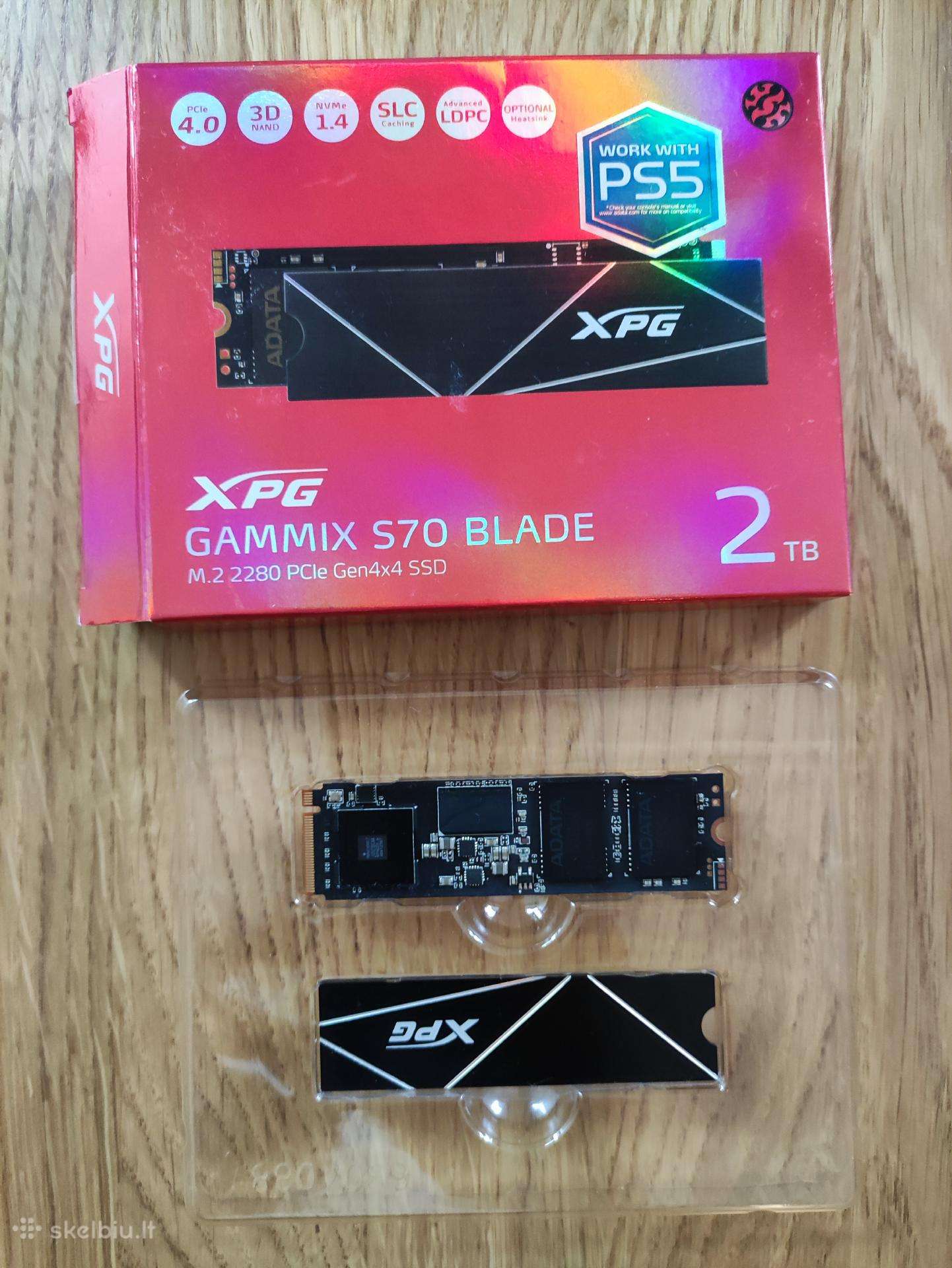 Adata Xpg Gammix S70 blade 2 TB SSD