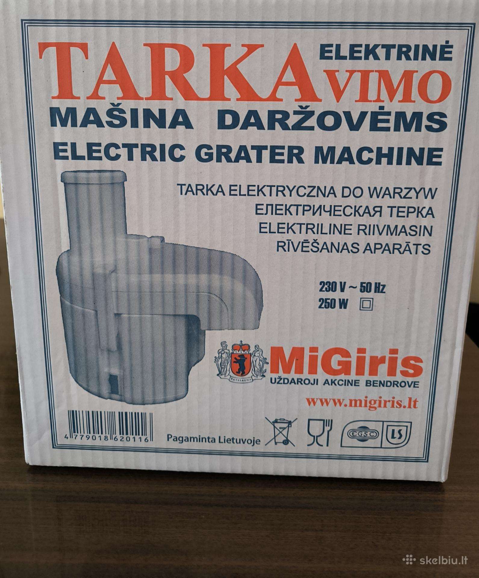 Visiškai nauja bulvių tarnavimo mašina.