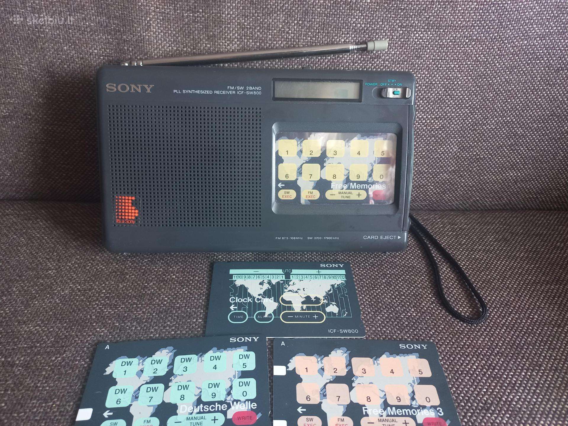 Sony Icf-sw800 Fm/sw