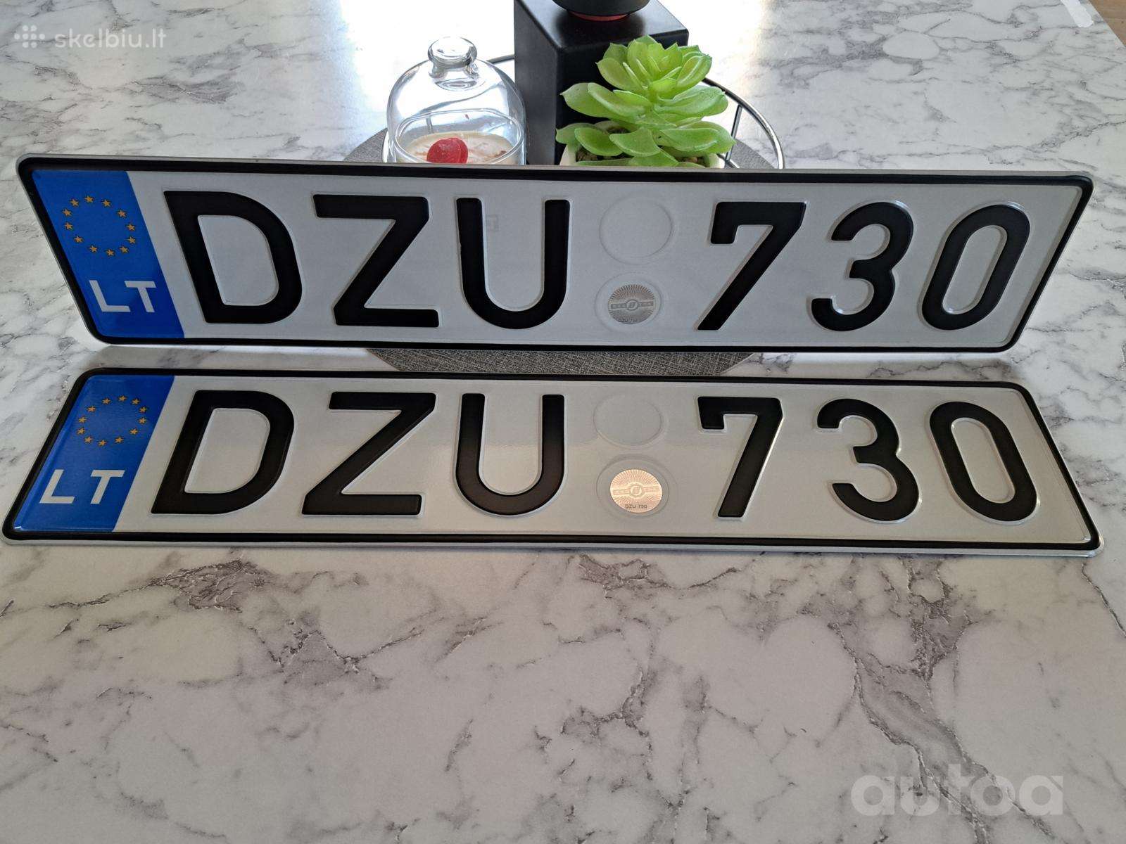 Numeriai automobiliui