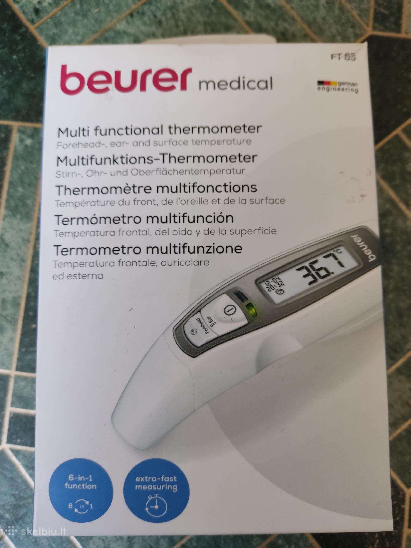 Beurer medic.6 funkcijų bekontaktis term.
