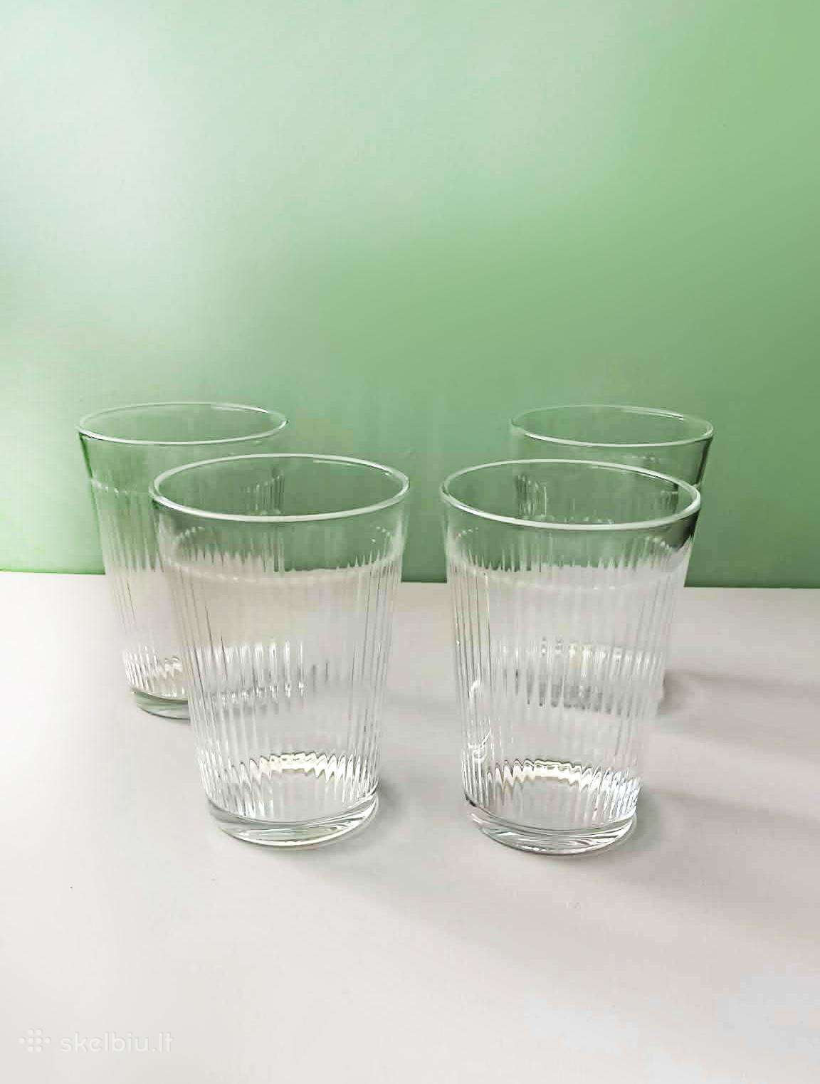 Stiklinės llaja Simple, 410ml, 4 vnt.