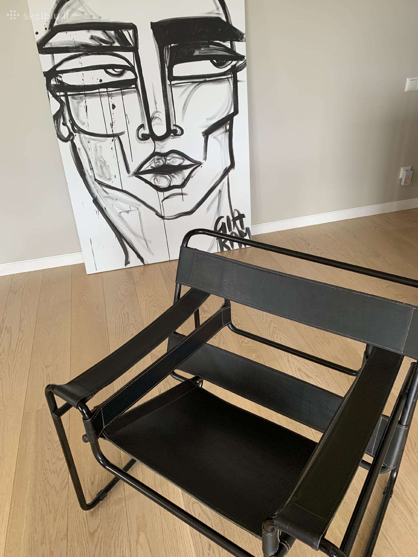 Mid century Marcel Breuer Wassily kėdė / krėslas