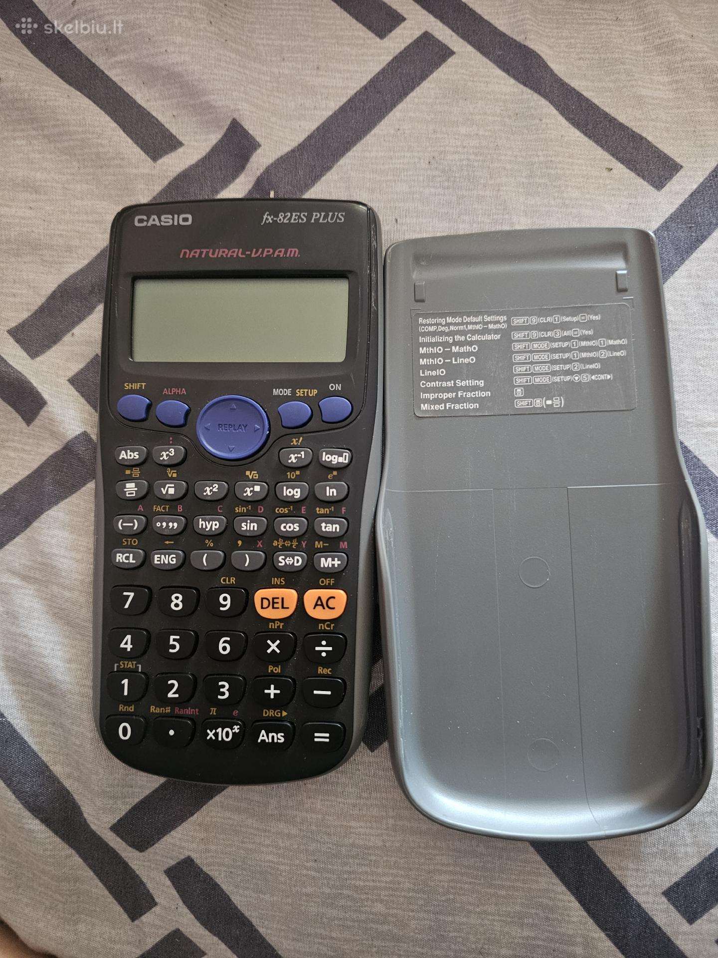 Casio fx-82es Plus skaiciuotuvas
