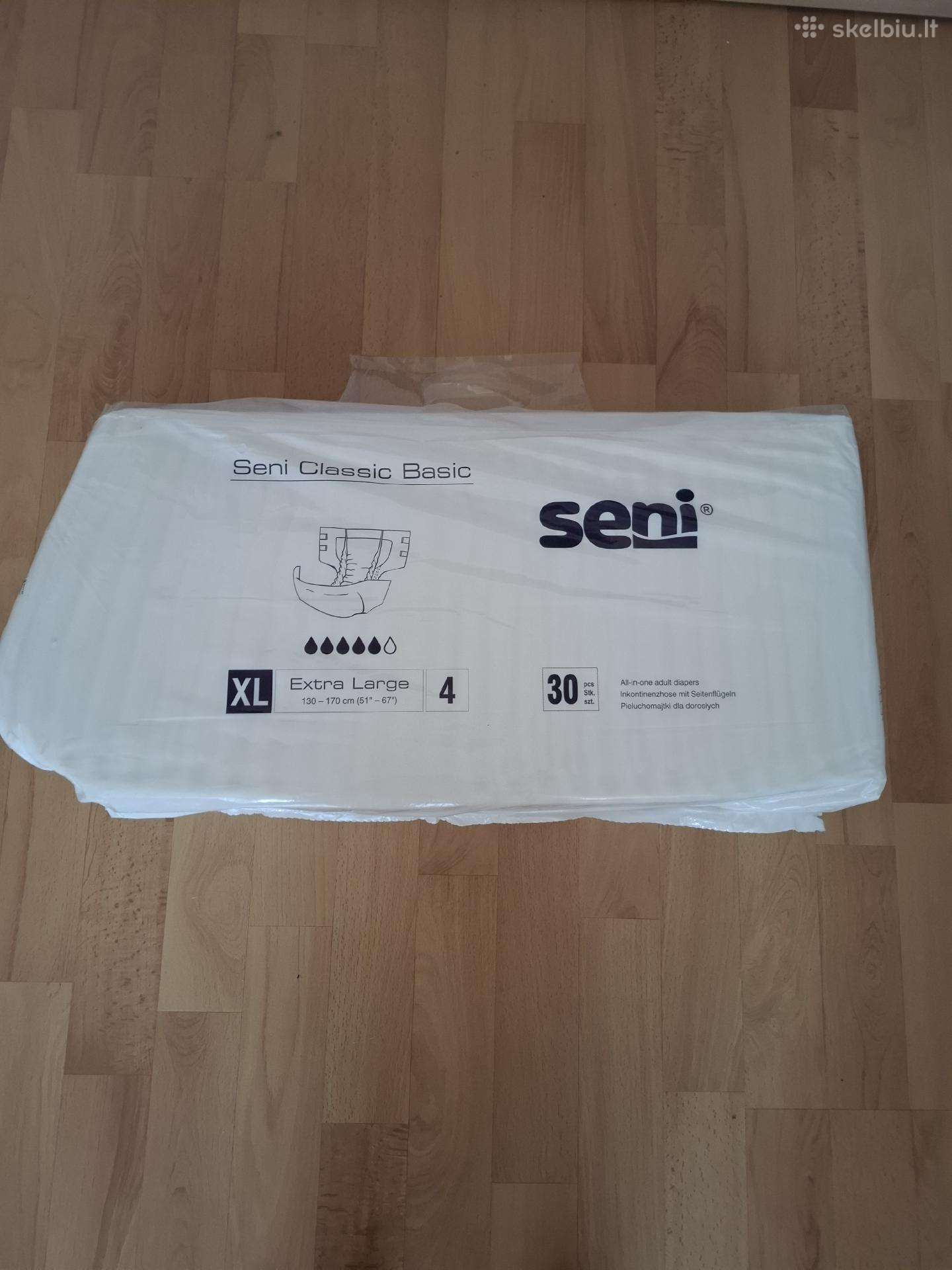Sauskelnės suaugusiems"seni"