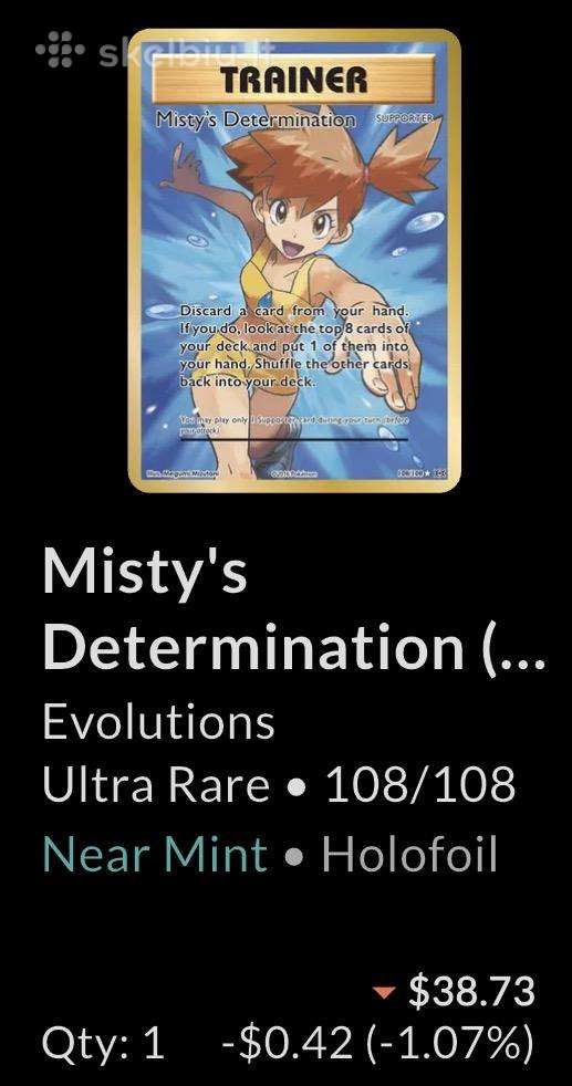 Misty determination trainer 2016