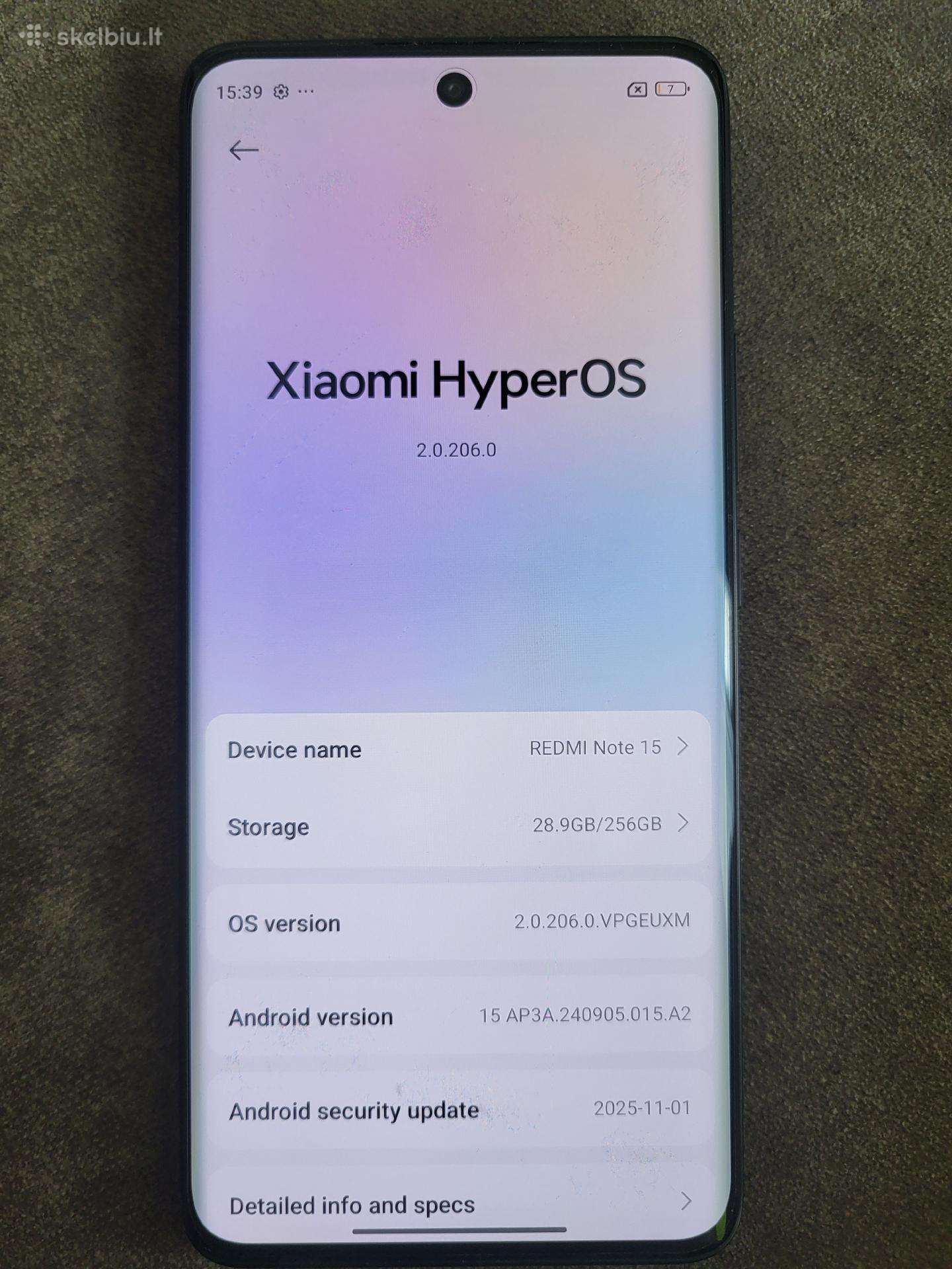 Redmi note 15
