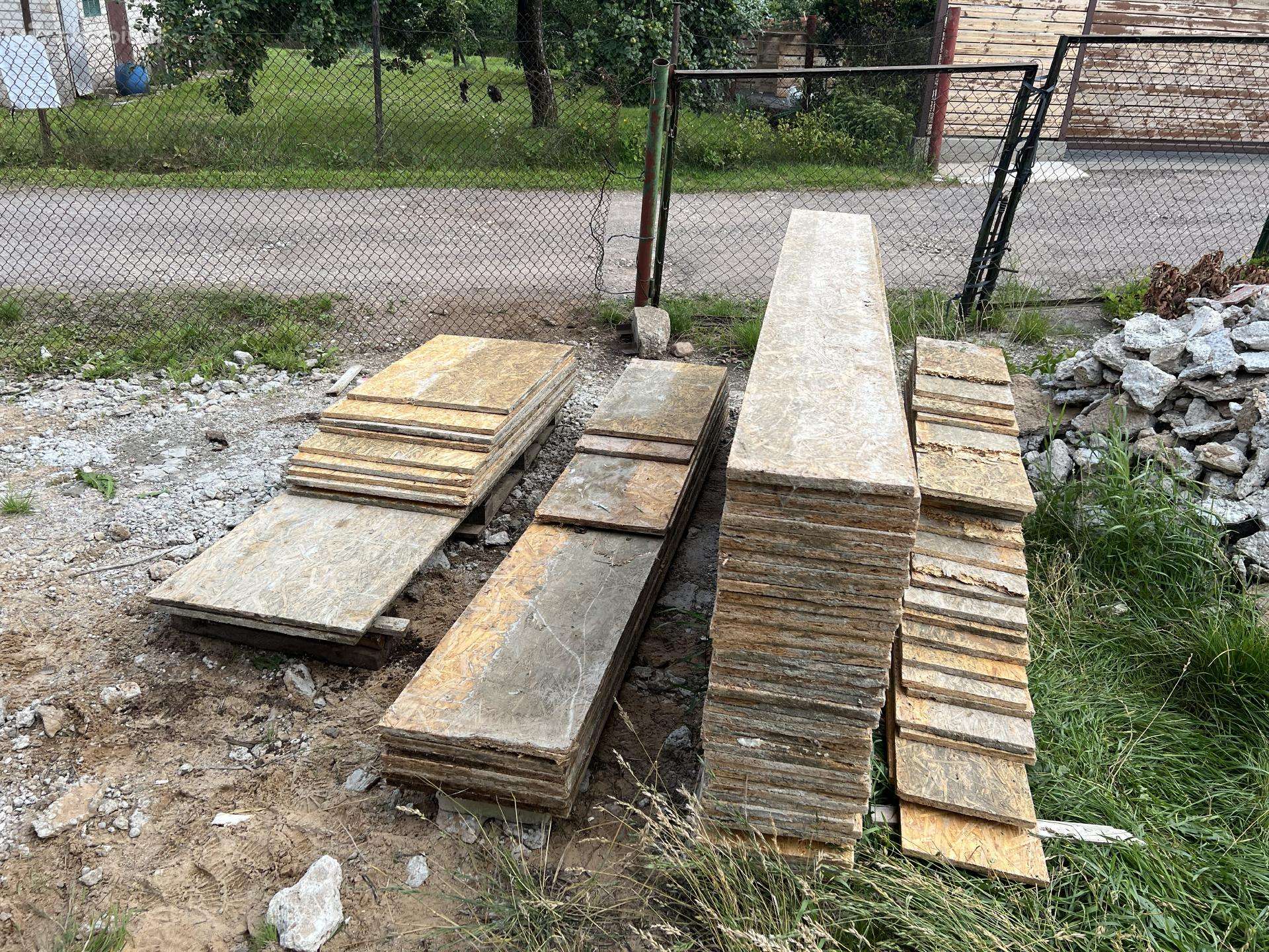 Osb plokščių likučiai