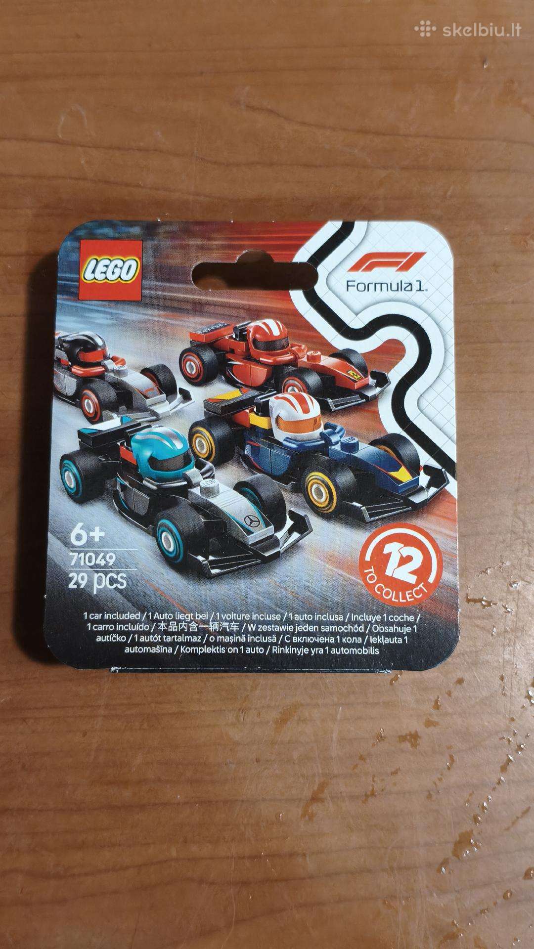Lego 71049 F1 pilna kolekcija