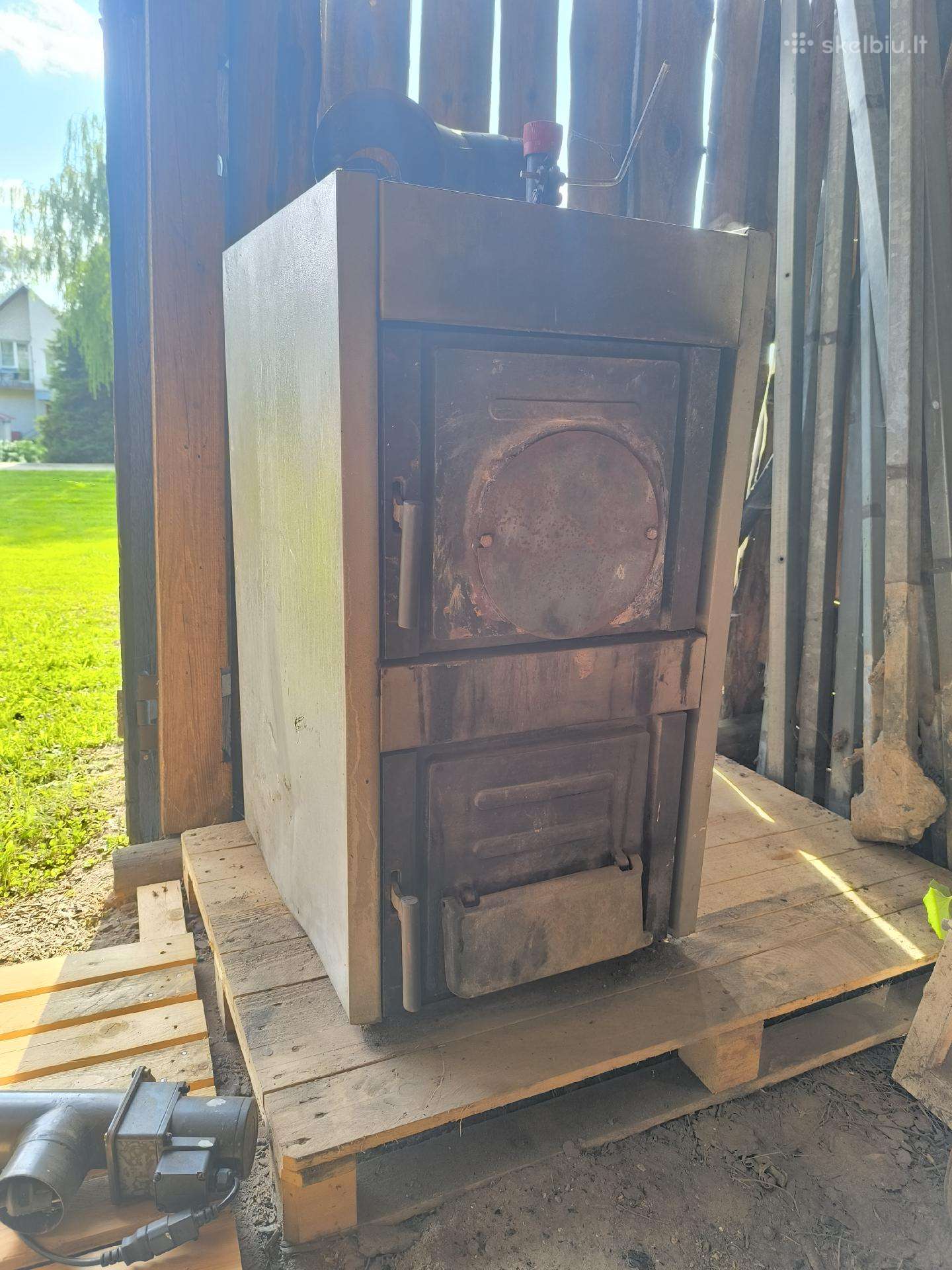Ketaus pečius 30kw Granuliu degiklis 25kw
