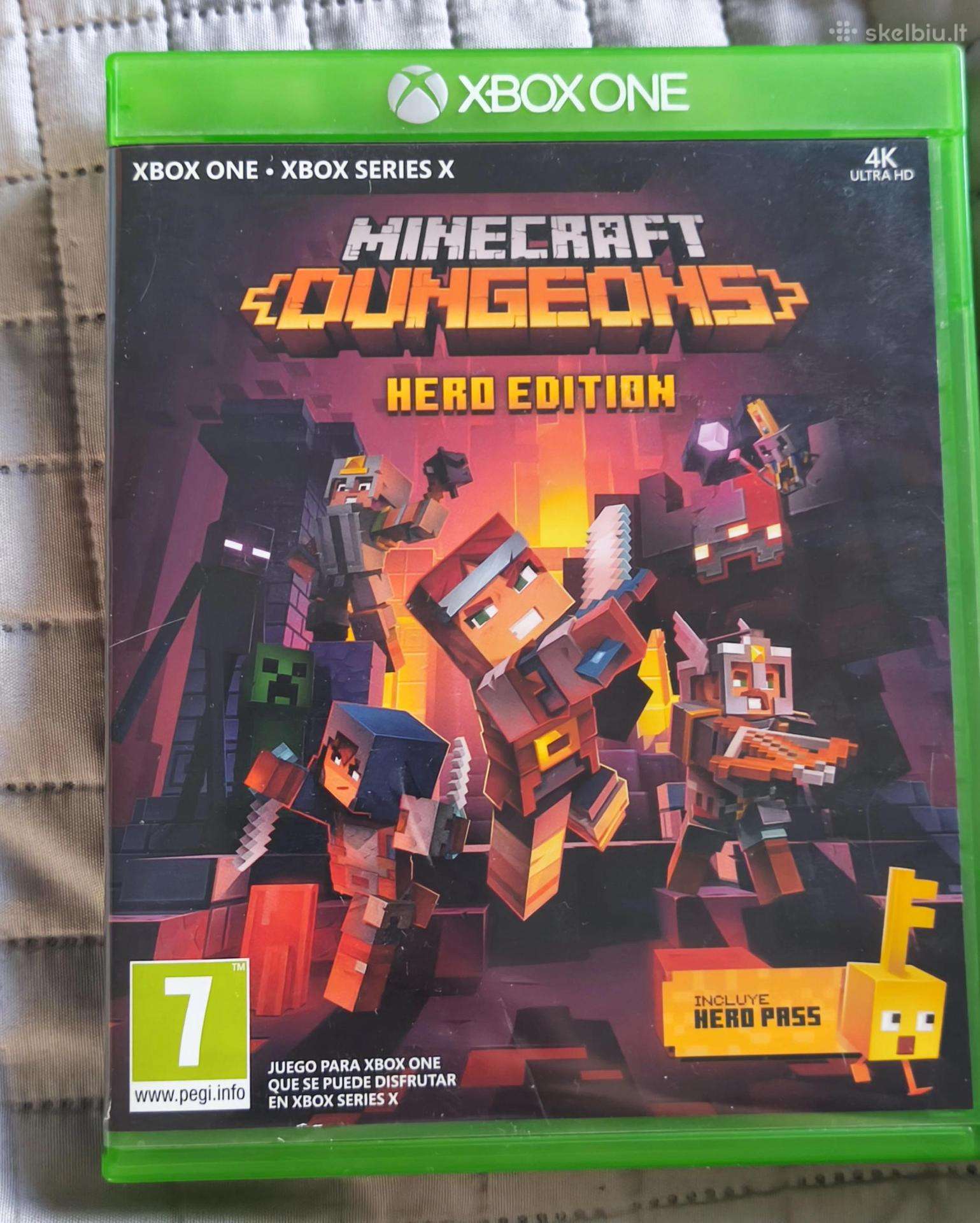 Minecraft dungeons xbox one xbox series x