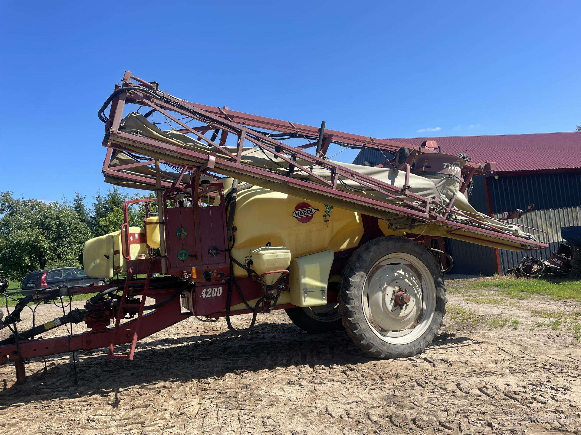Hardi 4200, purkštuvai