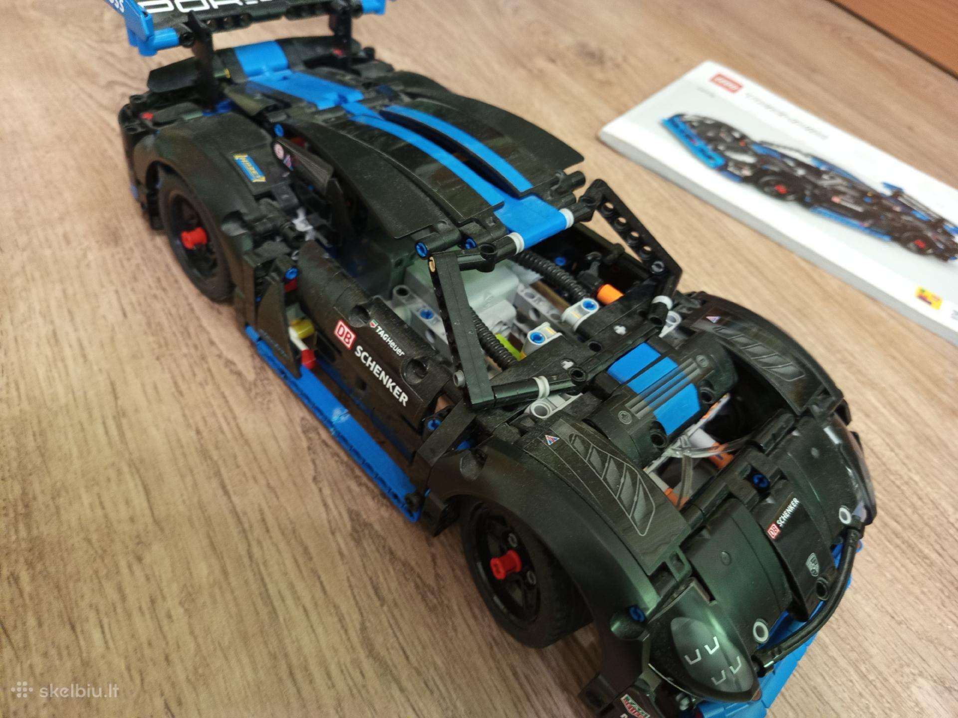 Lego Technic lenktyninė mašina