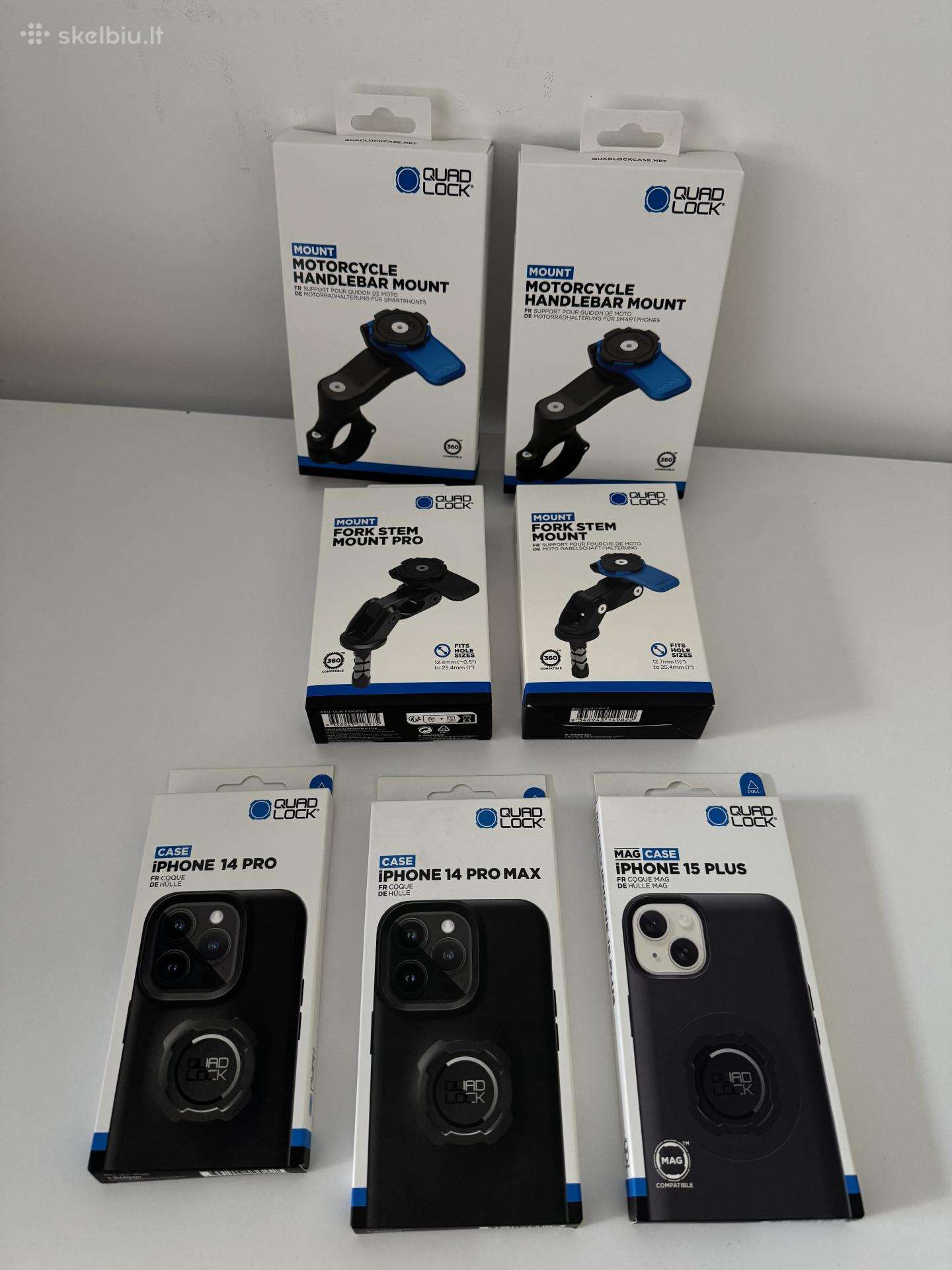 Quad Lock firmos aksesuarai