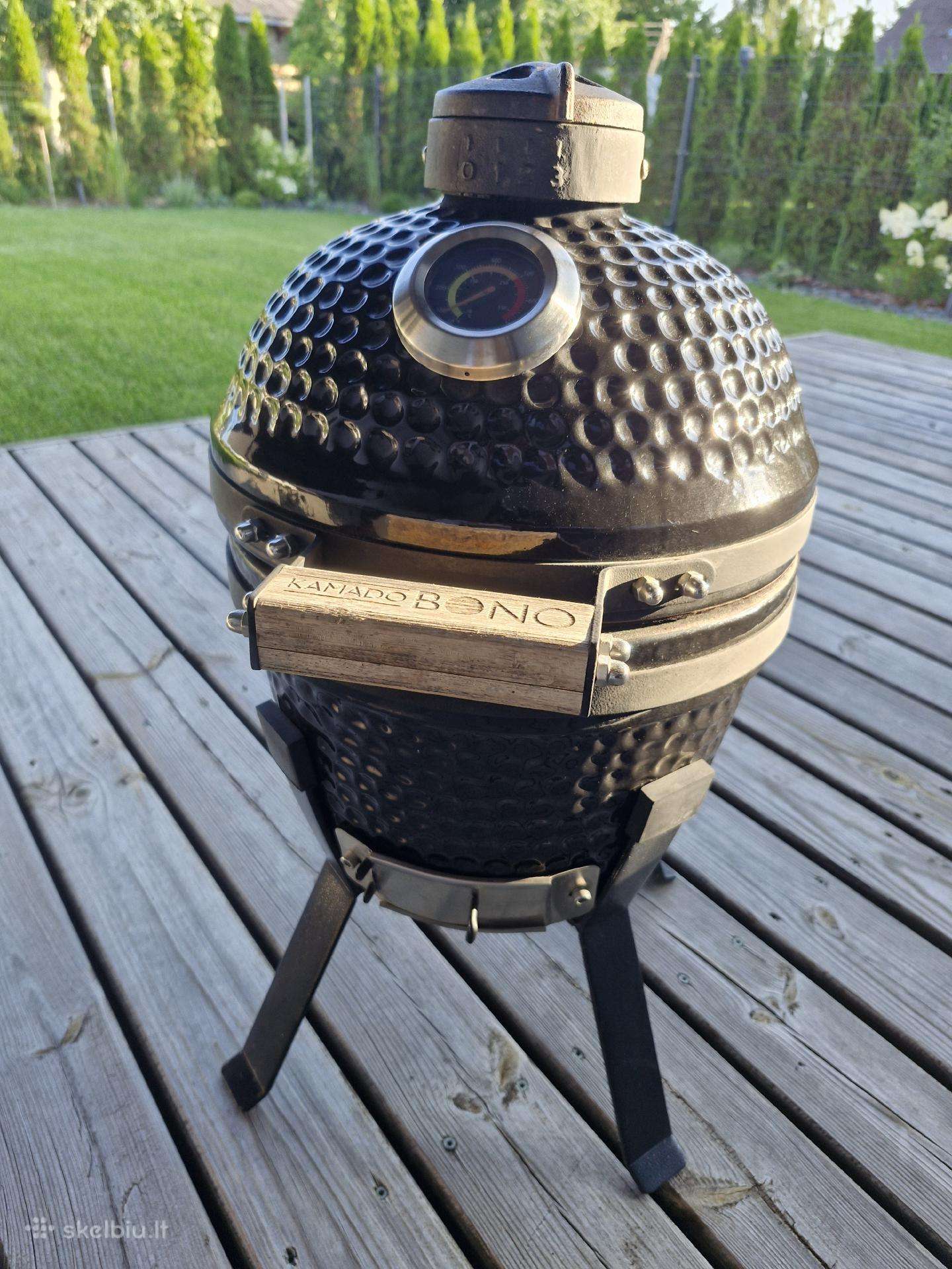 Parduodamas Kamado Bono Picnic keramikinis grilis