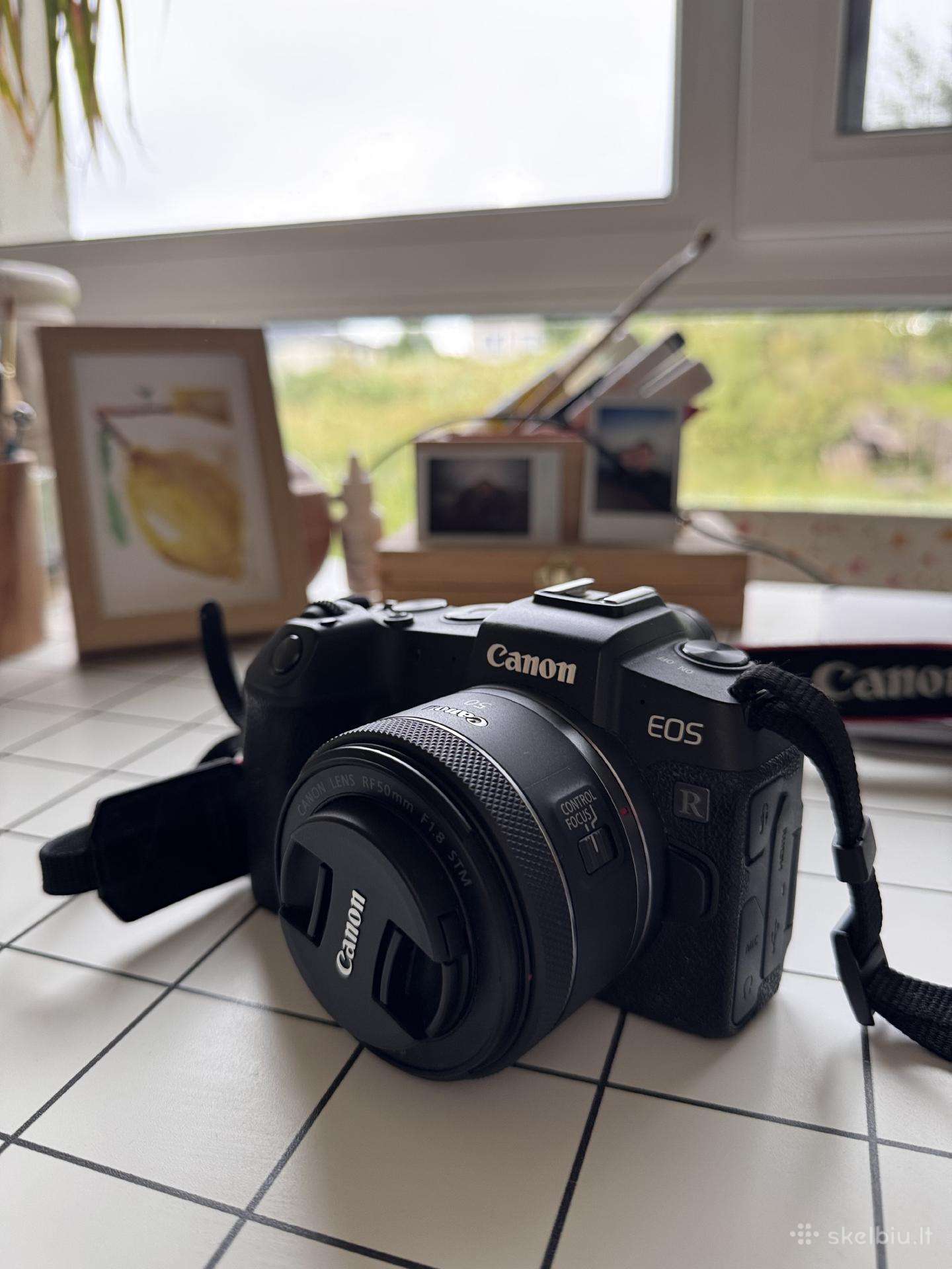Canon EOS Rp + Rf 50mm f/1.8 Stm Puikios būklės