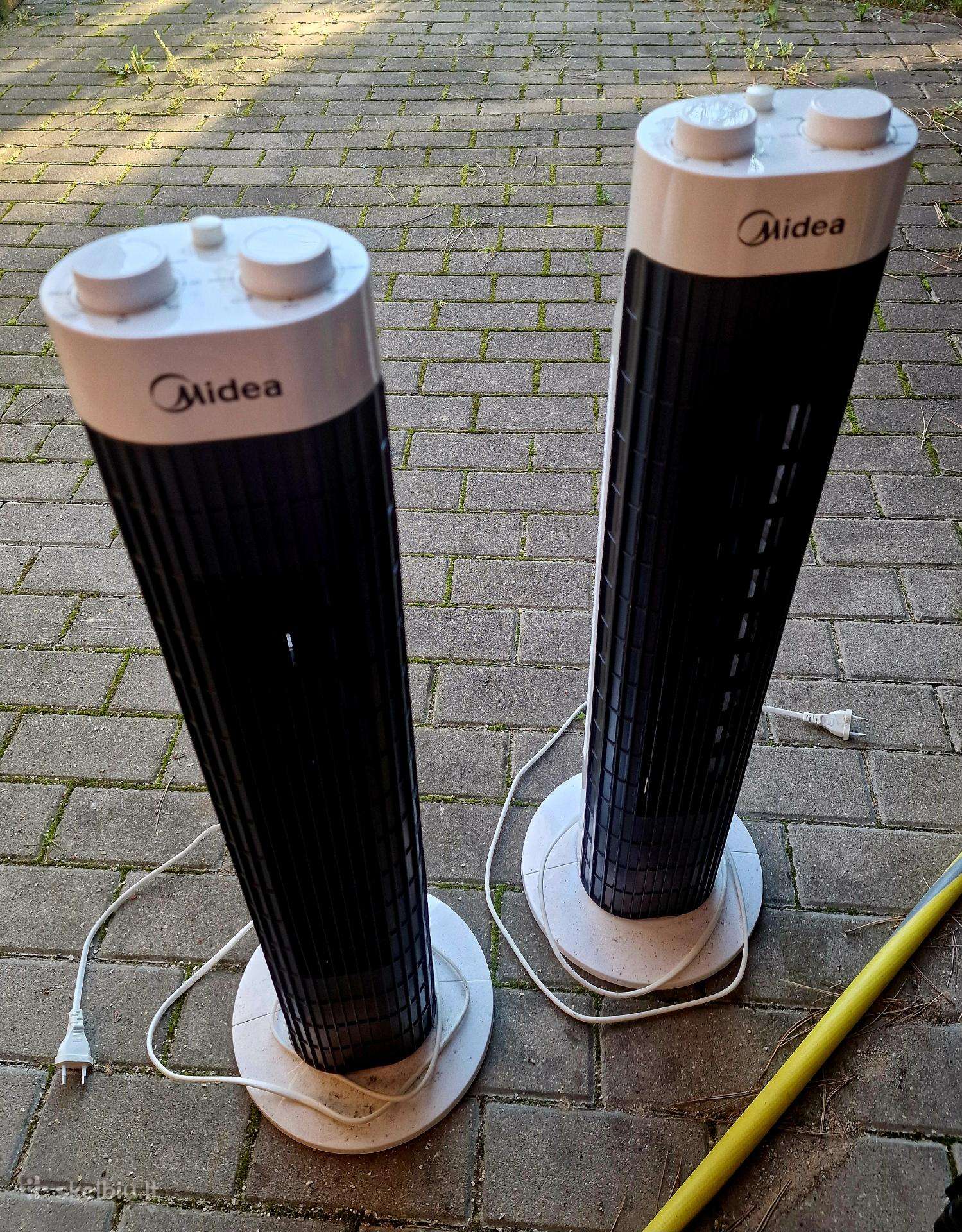 Midea bokštinis ventiliatorius 45 W – kaip naujas