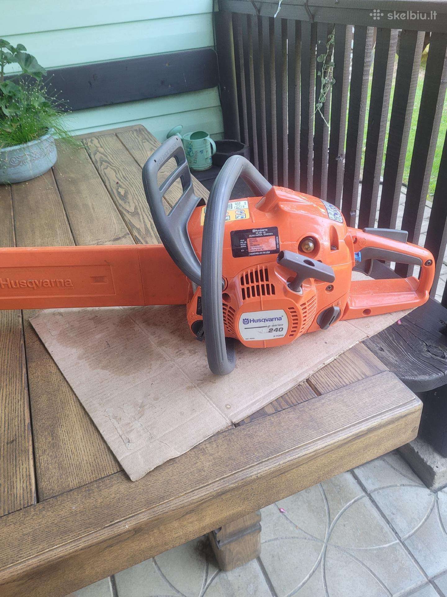 Husqvarna ir Jonsered puikiai veikiantis