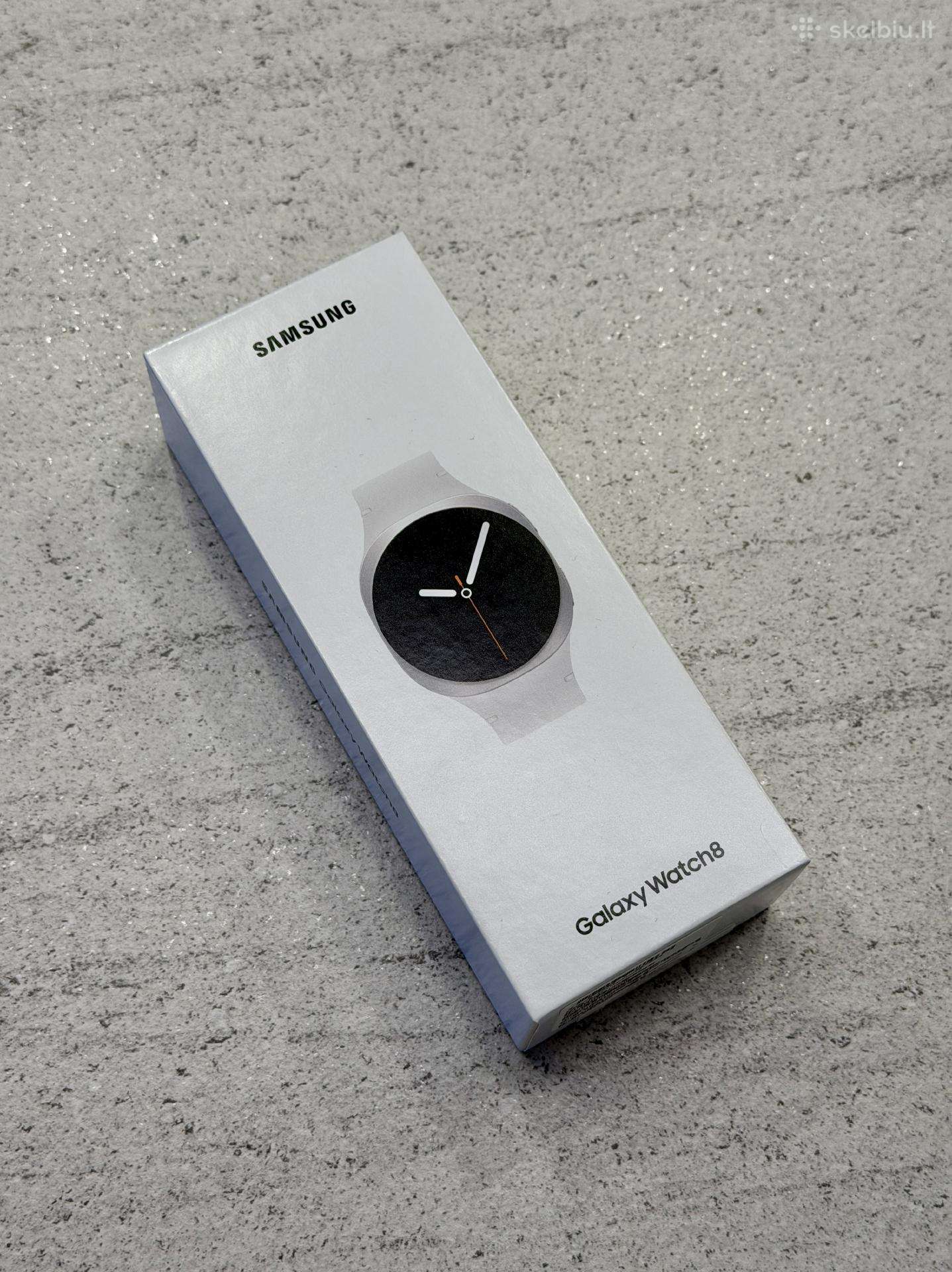 [Naujas] Samsung Watch 8 Lte 40mm, Silver