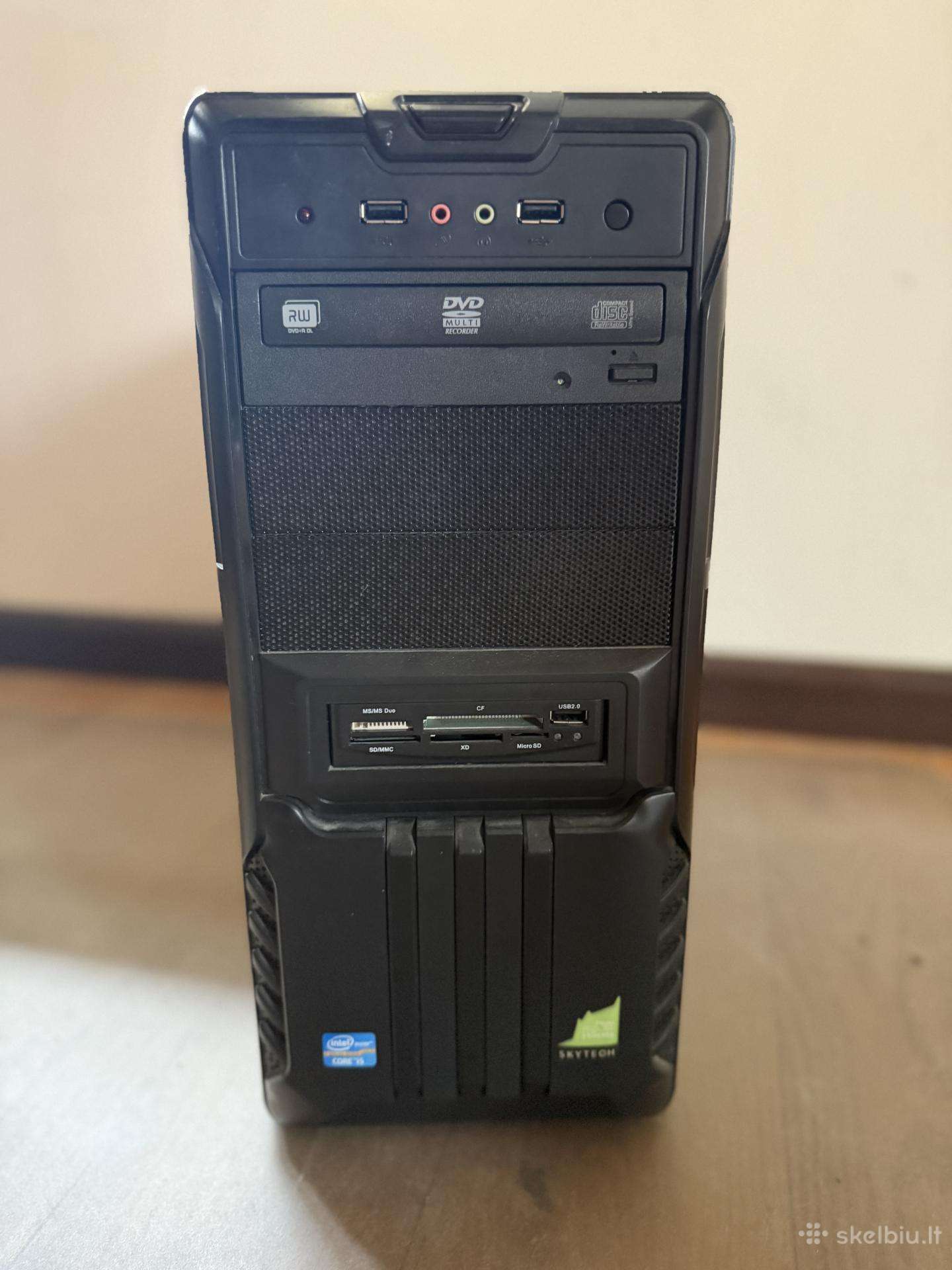 Žaidimų ir darbo stacionarus Pc i5 Gtx1050 1.5tb