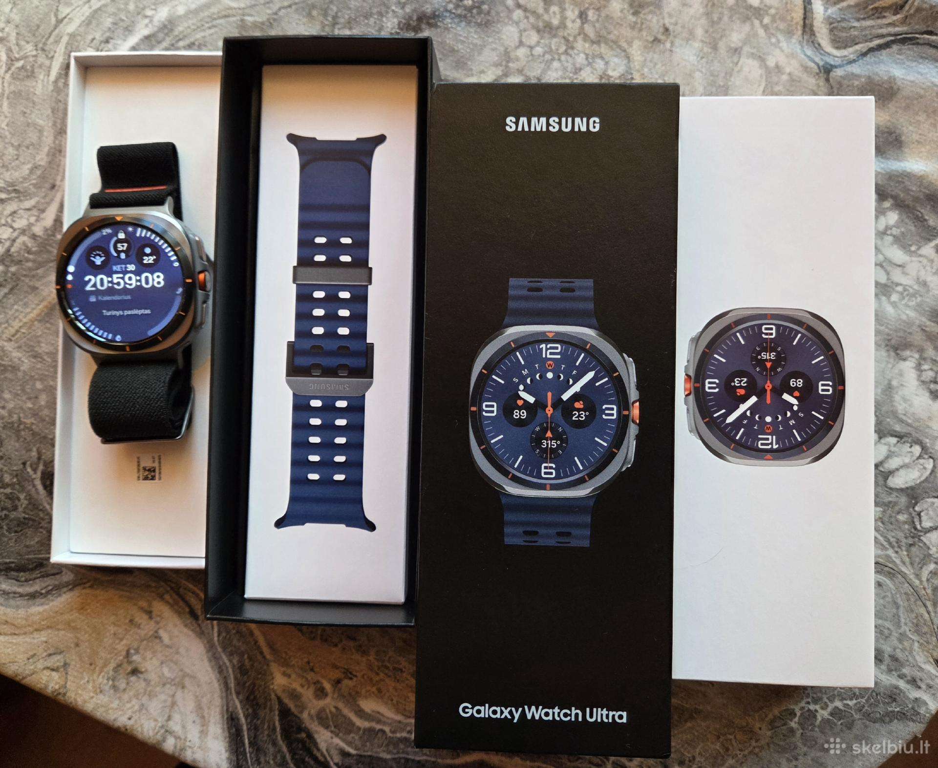 Parduodu Samsung Galaxy watch ultra 64gb