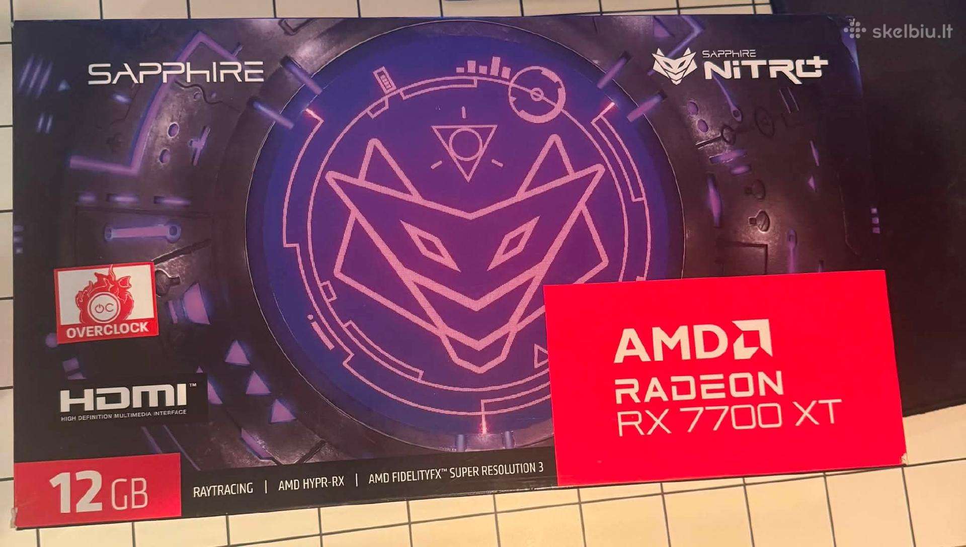 7700 XT sapphire nitro oc