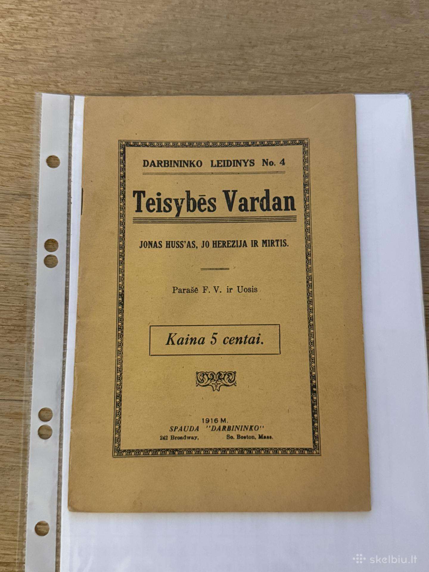 Teisybės vardan 1916 m.