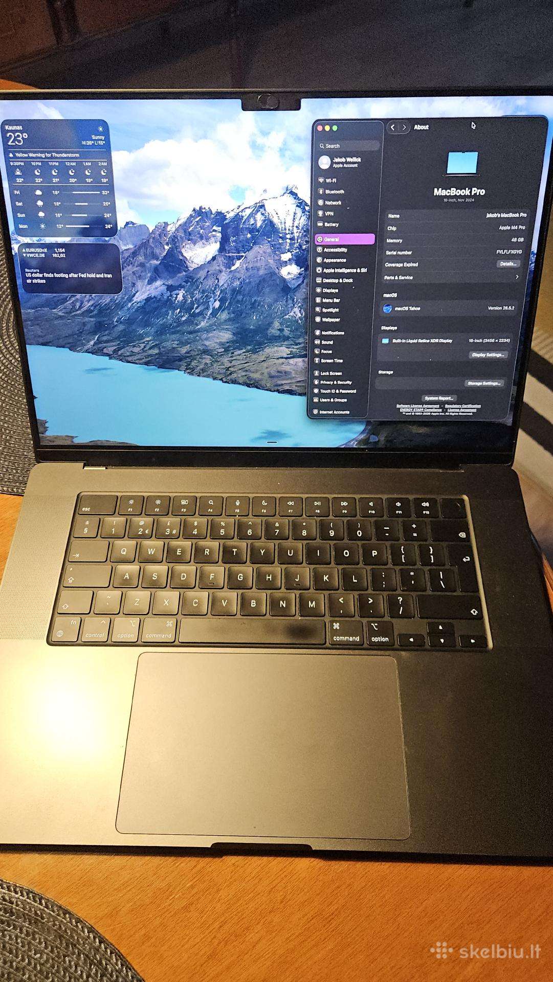 MacBook Pro 16 M4 Pro 48gb/512gb, Space Black