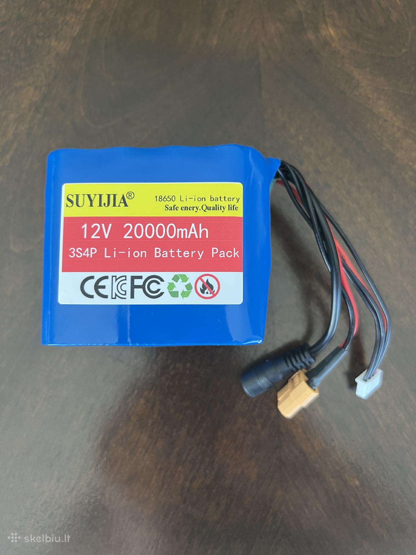 Baterija laiveliui Flytec V080