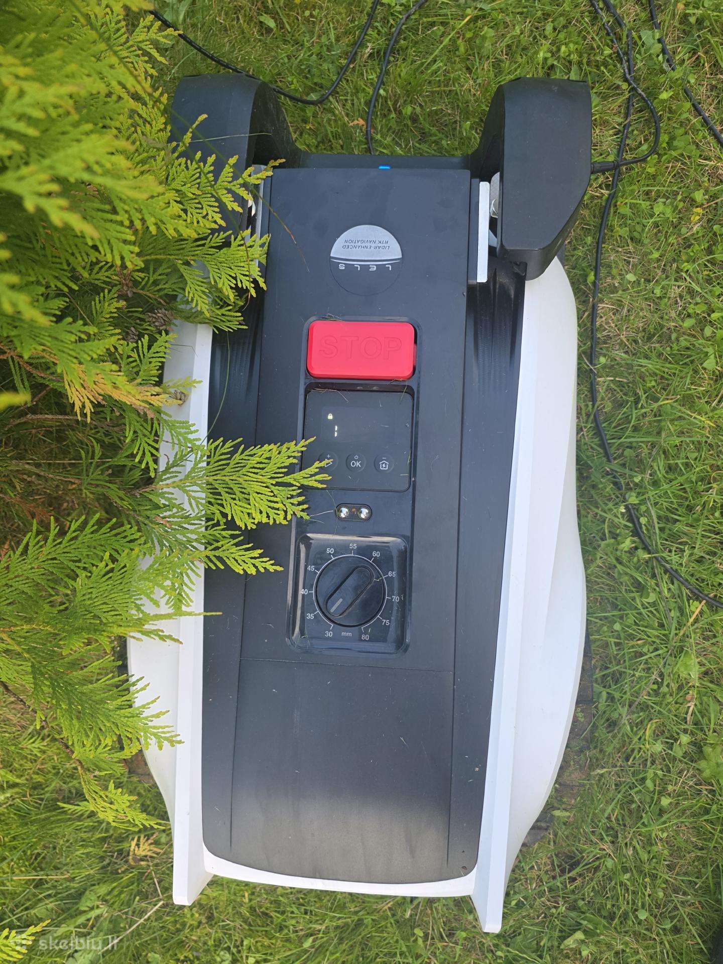 Su garantija robotas Ecovacs su lidar belaidis