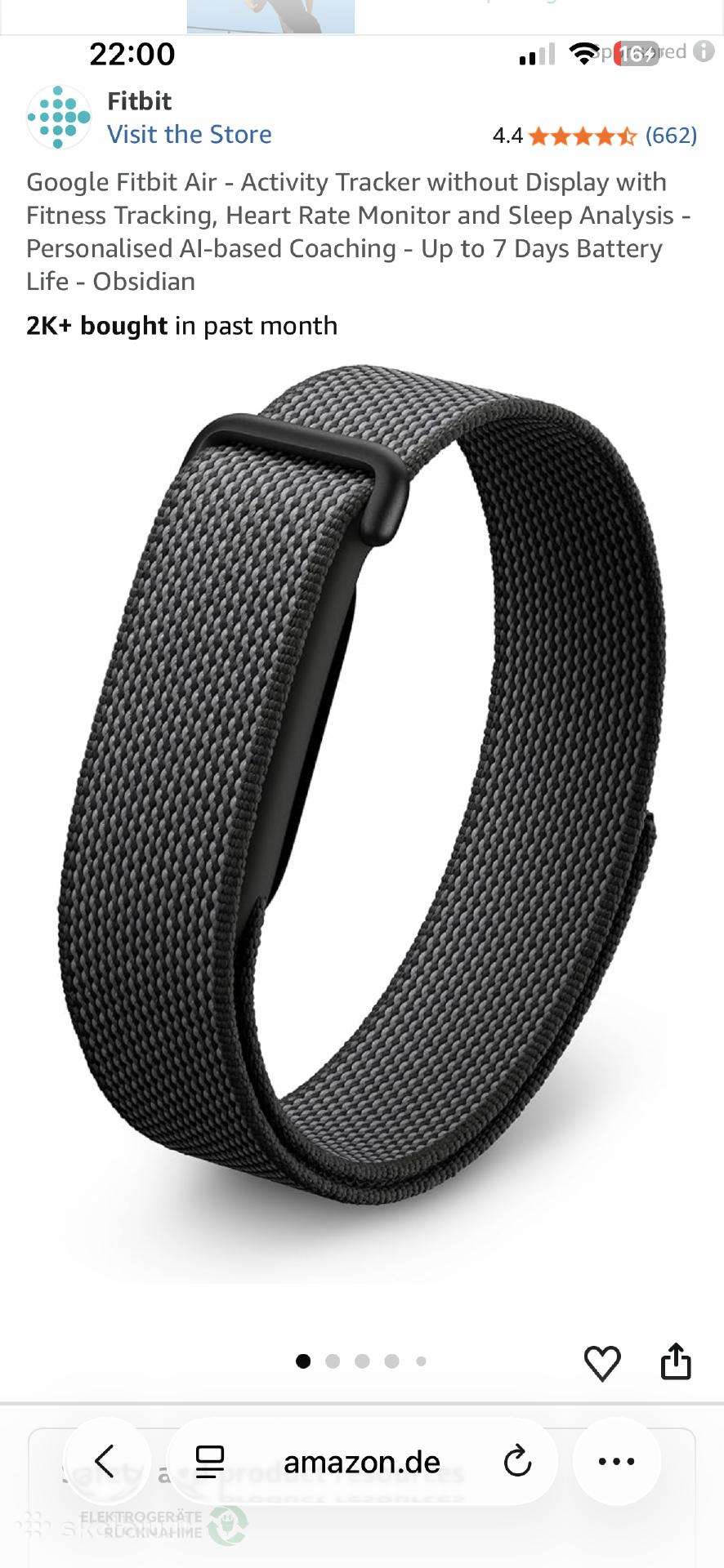 Perku google fitbit air