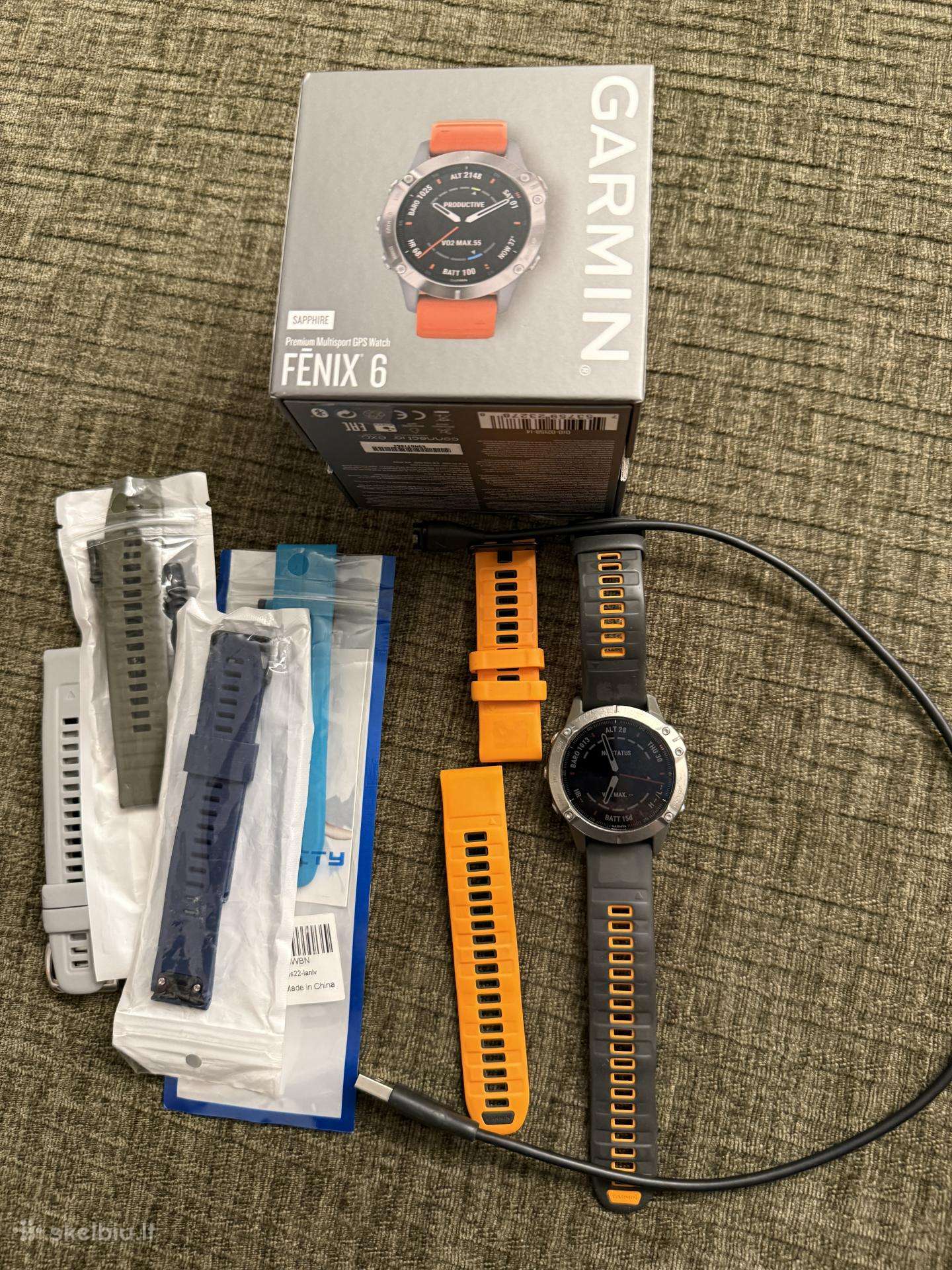 Garmin Fenix 6 Sapphire Titanium