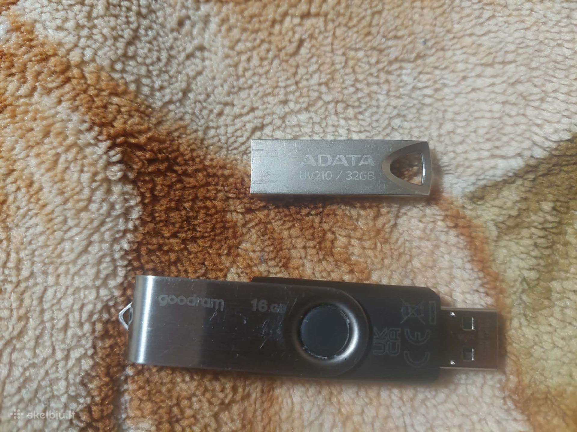 Usb flešiukai 16-32gb
