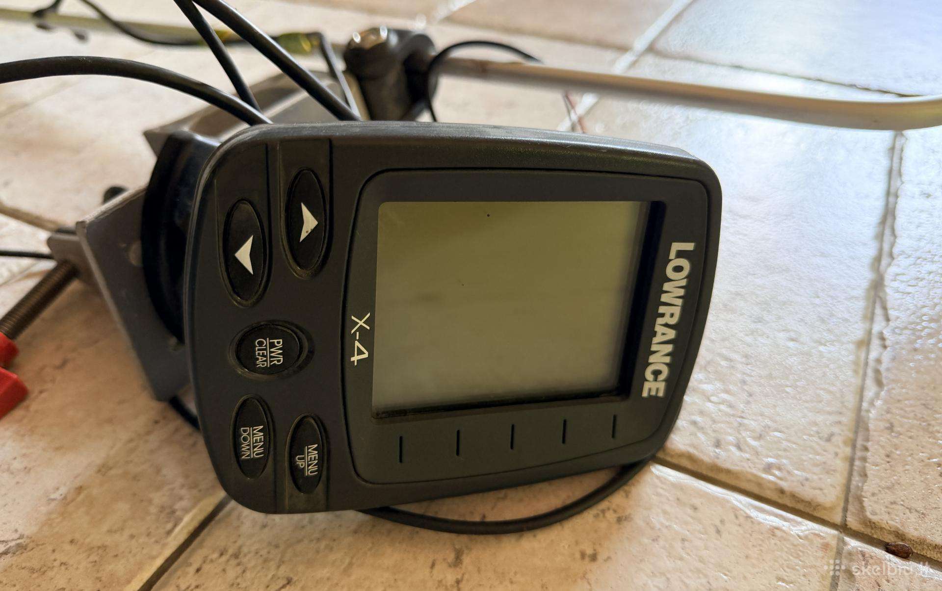 Lowrance echolotas