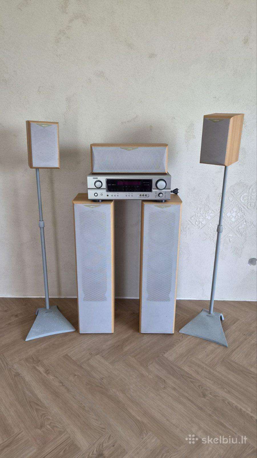 Parduodama Denon + Jamo 5.0 namų kino sistema