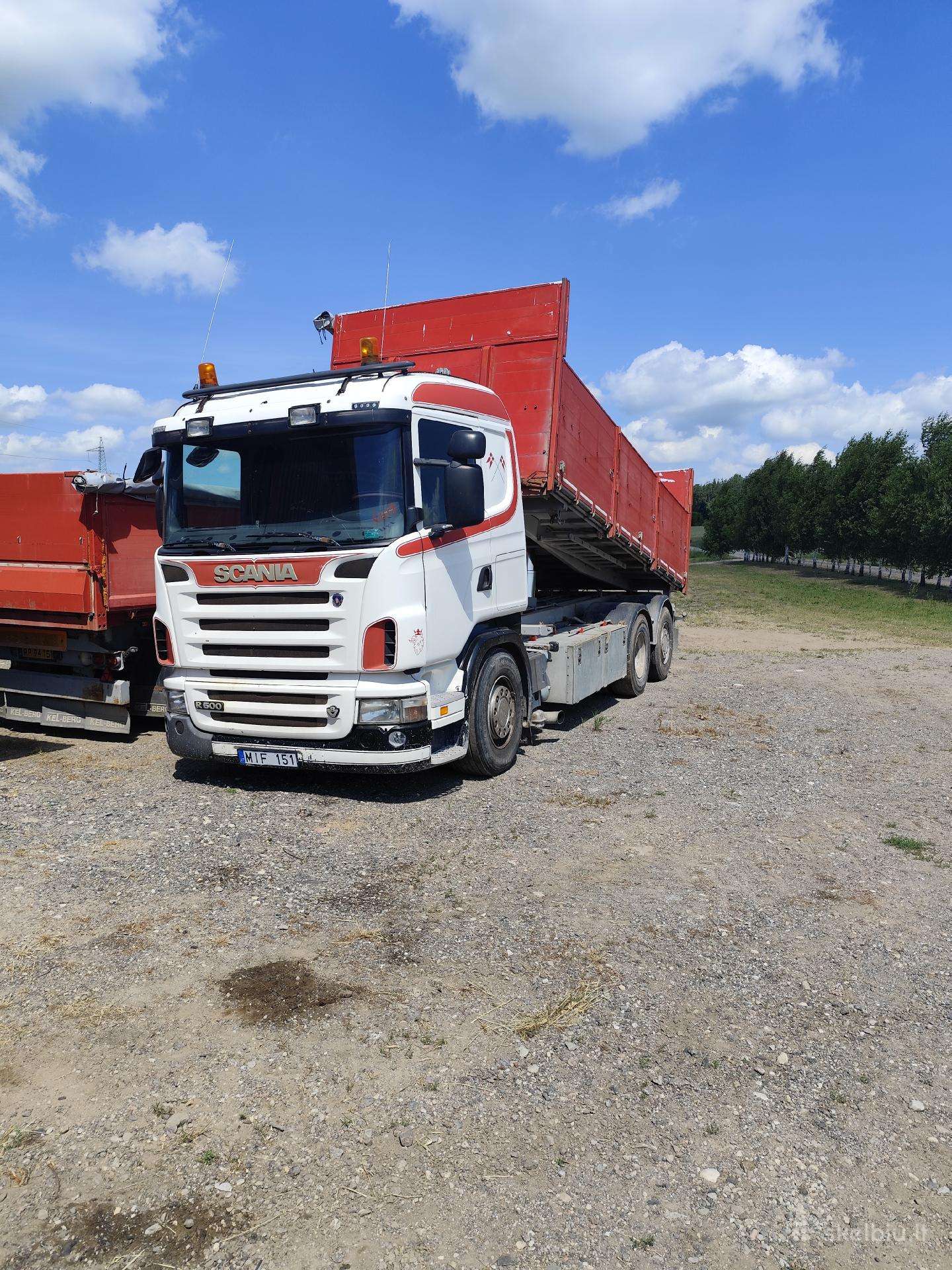 Scania R500, dumpers / tippers