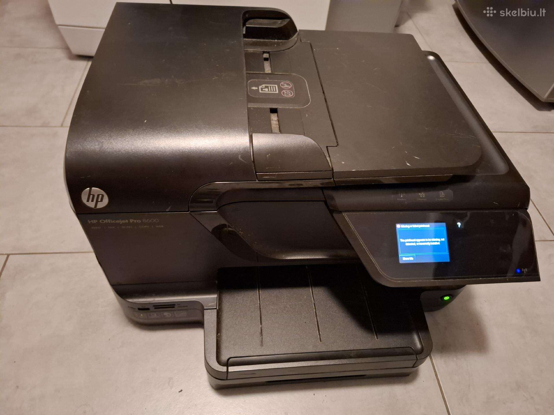 Hp Officejet Pro 8600 dalimis