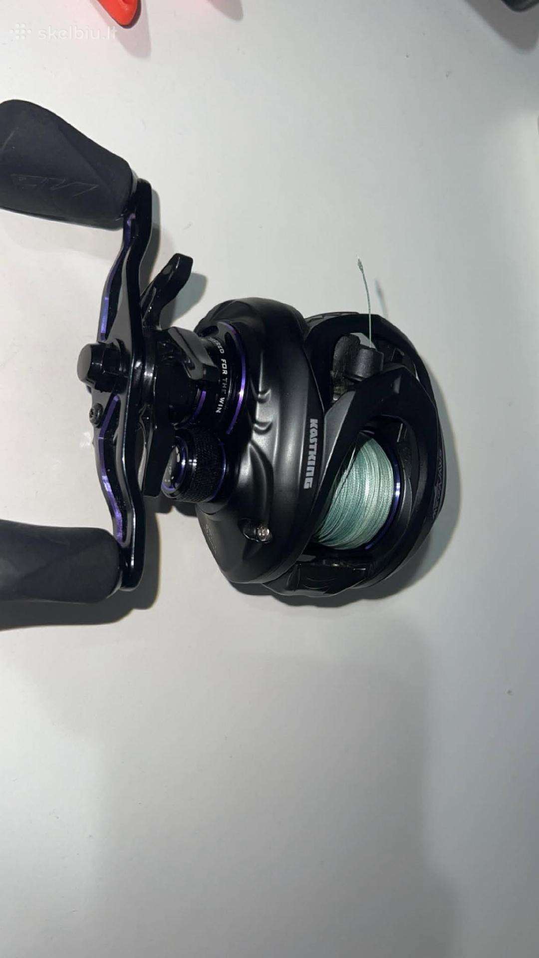 Kastking baitcasting ritė.