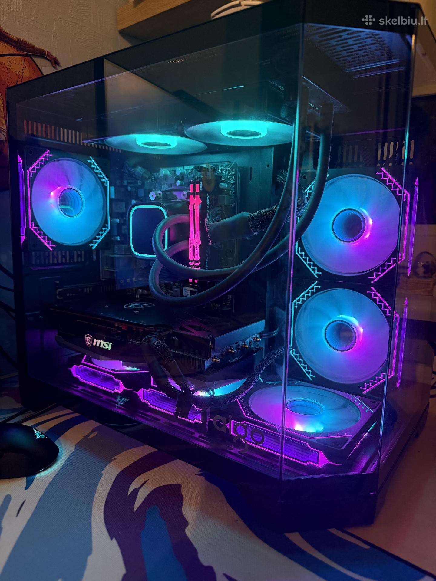 Gaming kompiuteris Amd Ryzen 7 / Rx 6600xt Be RAM