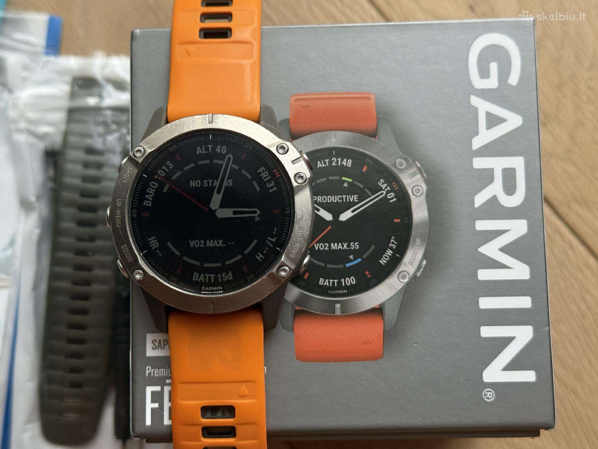 Garmin Fenix 6 Sapphire Titanium