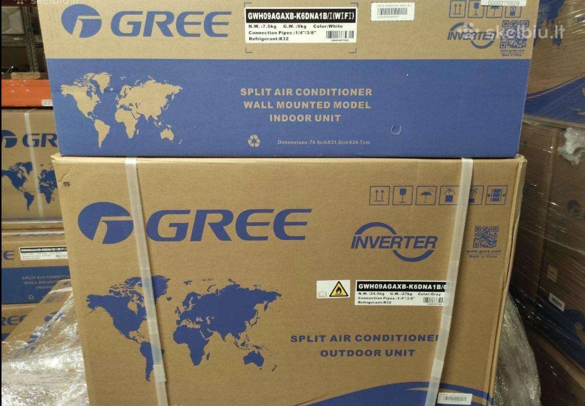 Gree oro kondicionierius + montavimas.