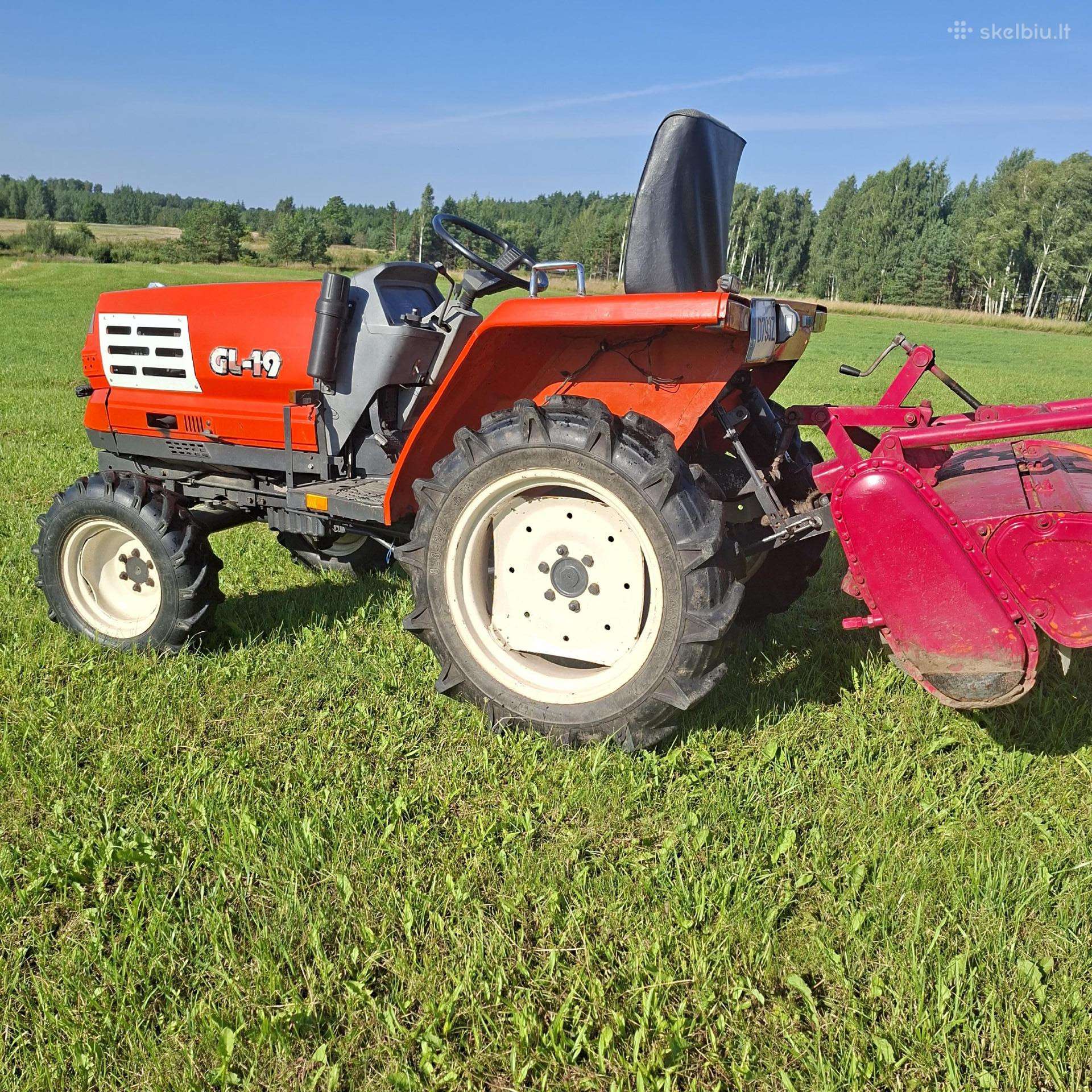 Traktorius kubota gl 19.