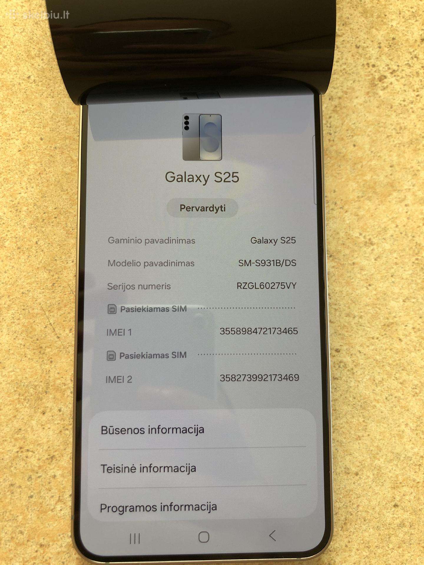 Samsung Galaxy S25 256gb