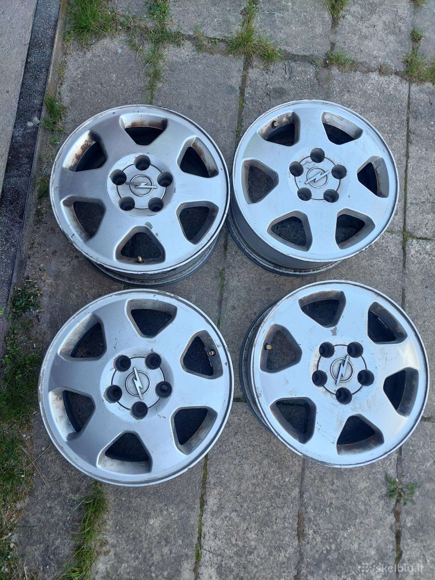 Opel R15 ratlankiai, 5x110.