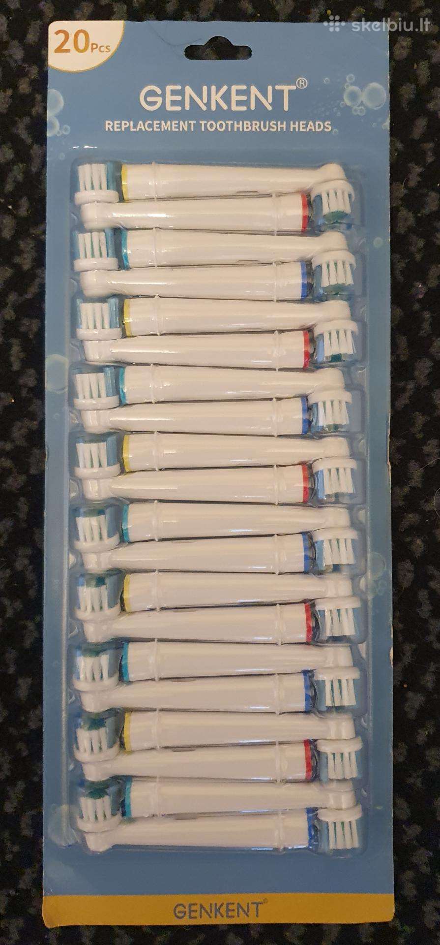 Oral-b dantų šepetėlio galvutės 20vnt.