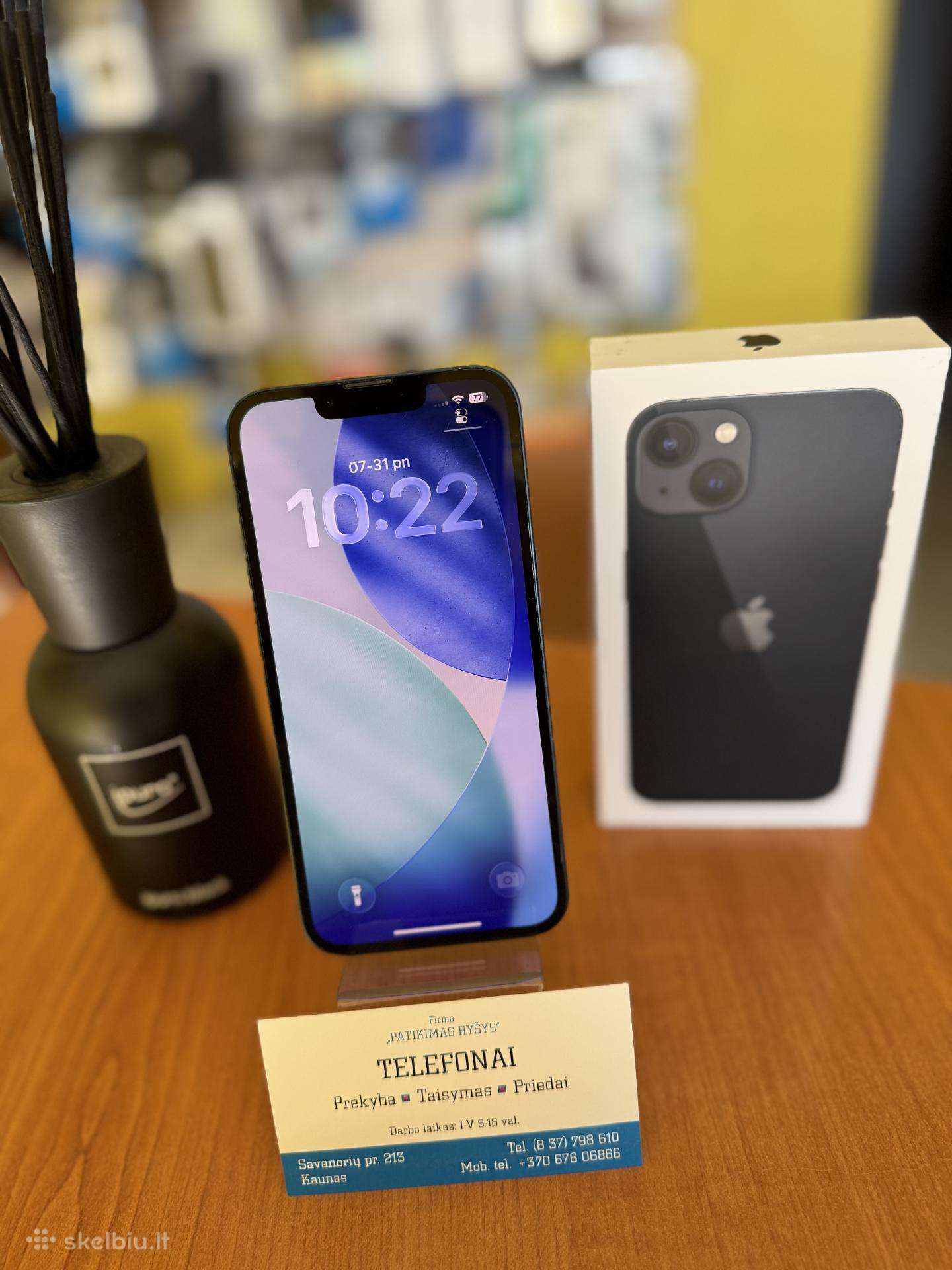 iPhone 13 Black 128gb Su Garantija