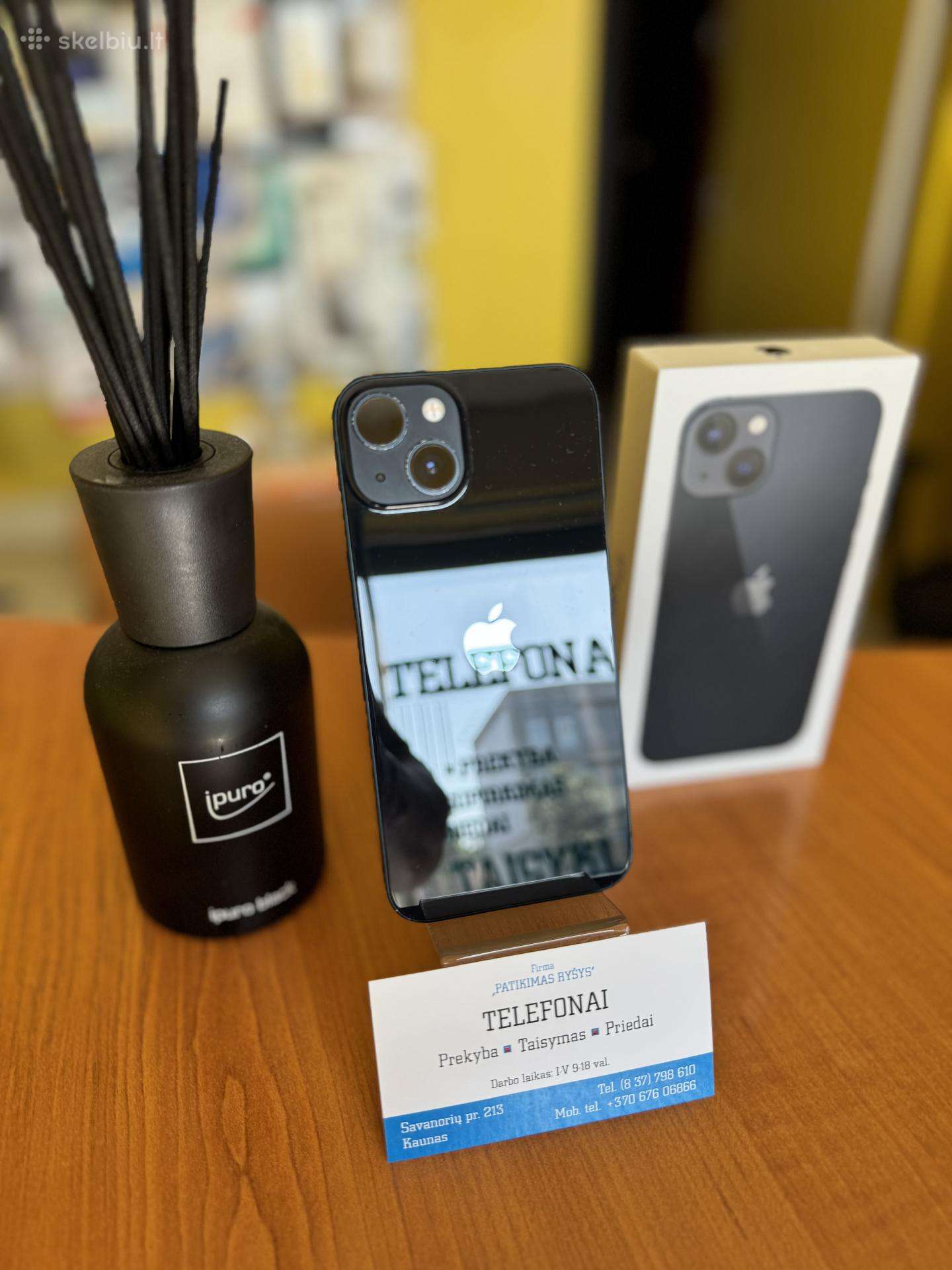 iPhone 13 Black 128gb Su Garantija