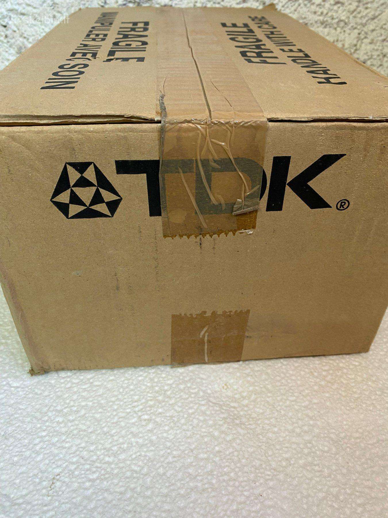 Tdk audio kasetės